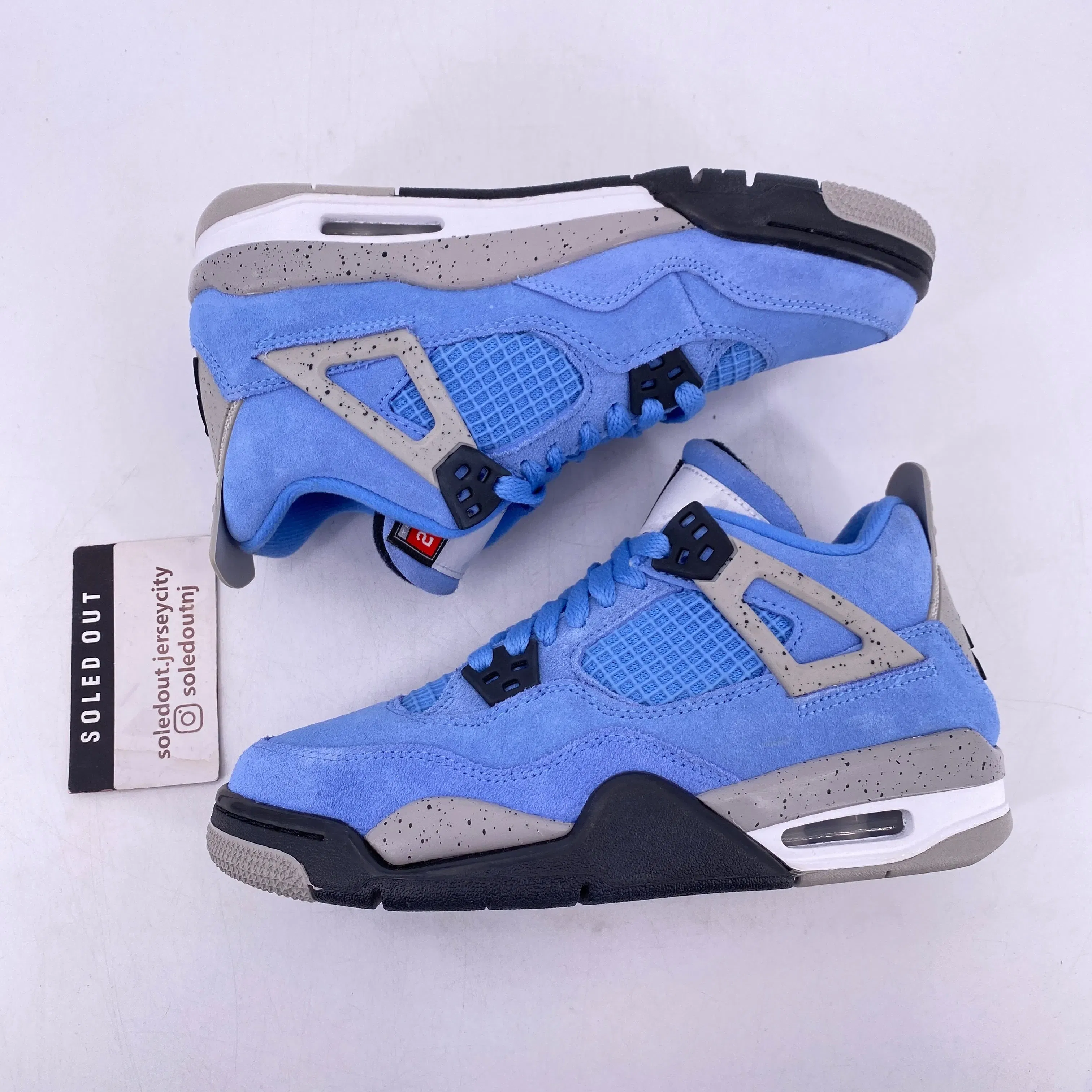Air Jordan (GS) 4 Retro "University Blue" 2021 New Size 4.5Y