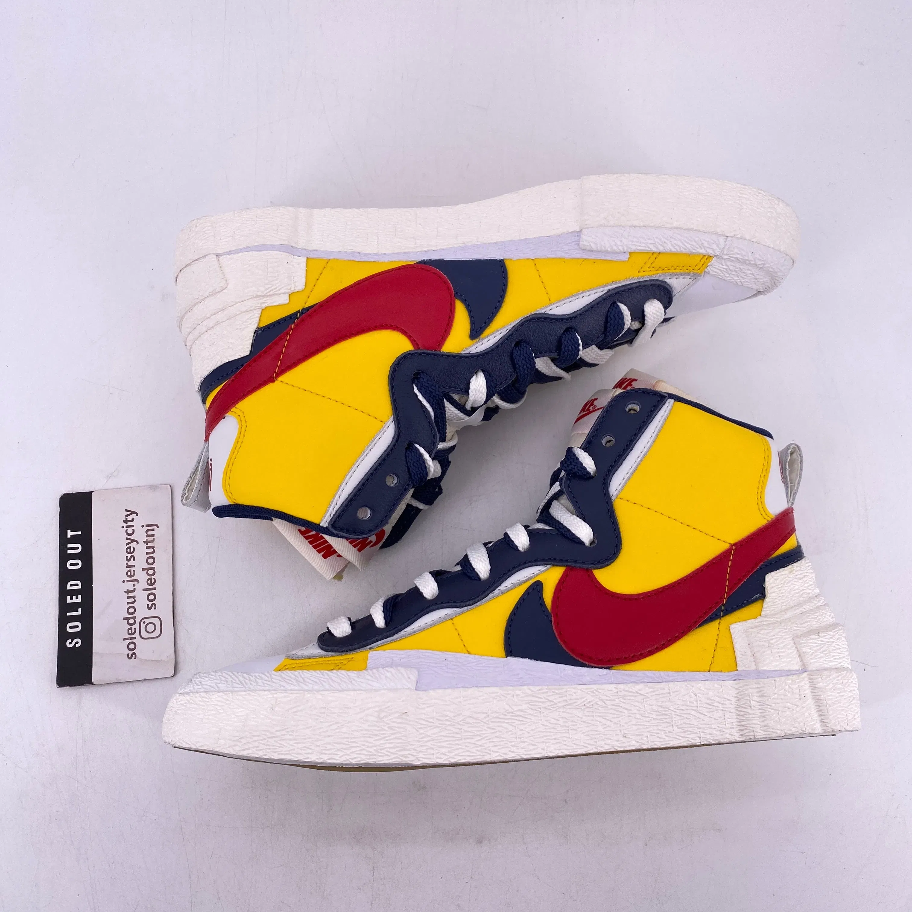 Nike Blazer Mid "Sacai Snow Beach" 2019 New Size 7
