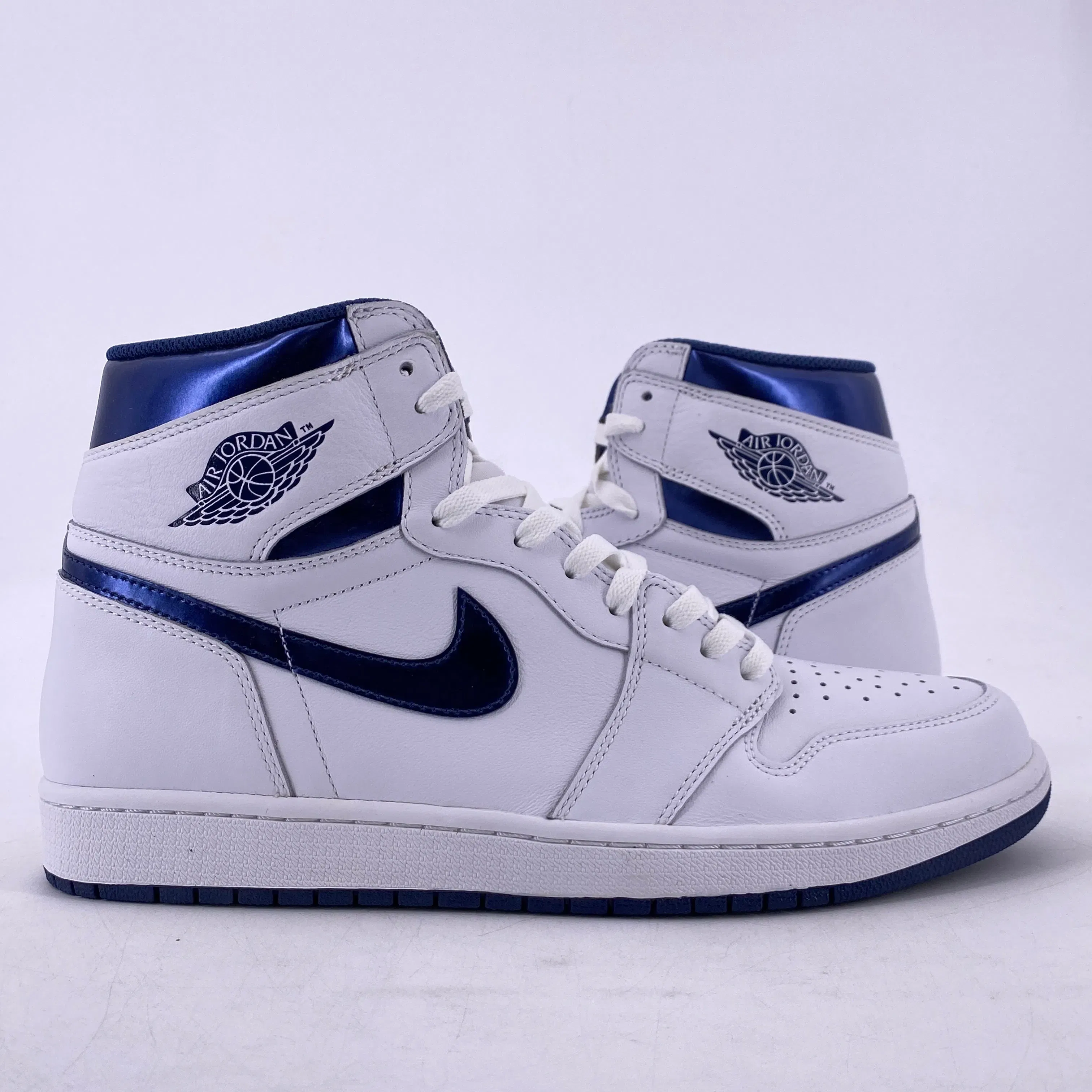 Air Jordan 1 Retro High "Metallic Navy" 2016 New Size 12