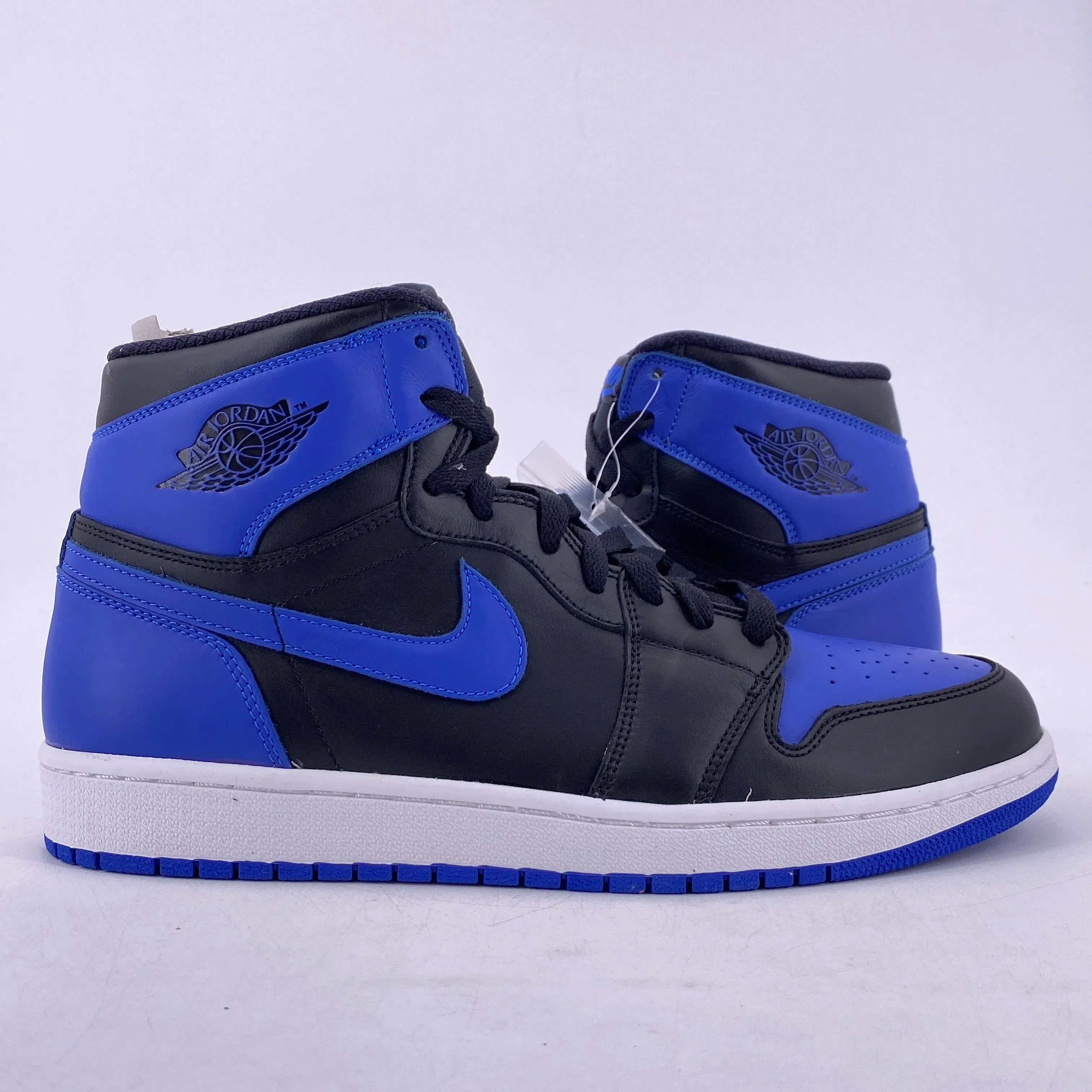 Air Jordan 1 Retro High "Black Royal Blue" 2013 New Size 12