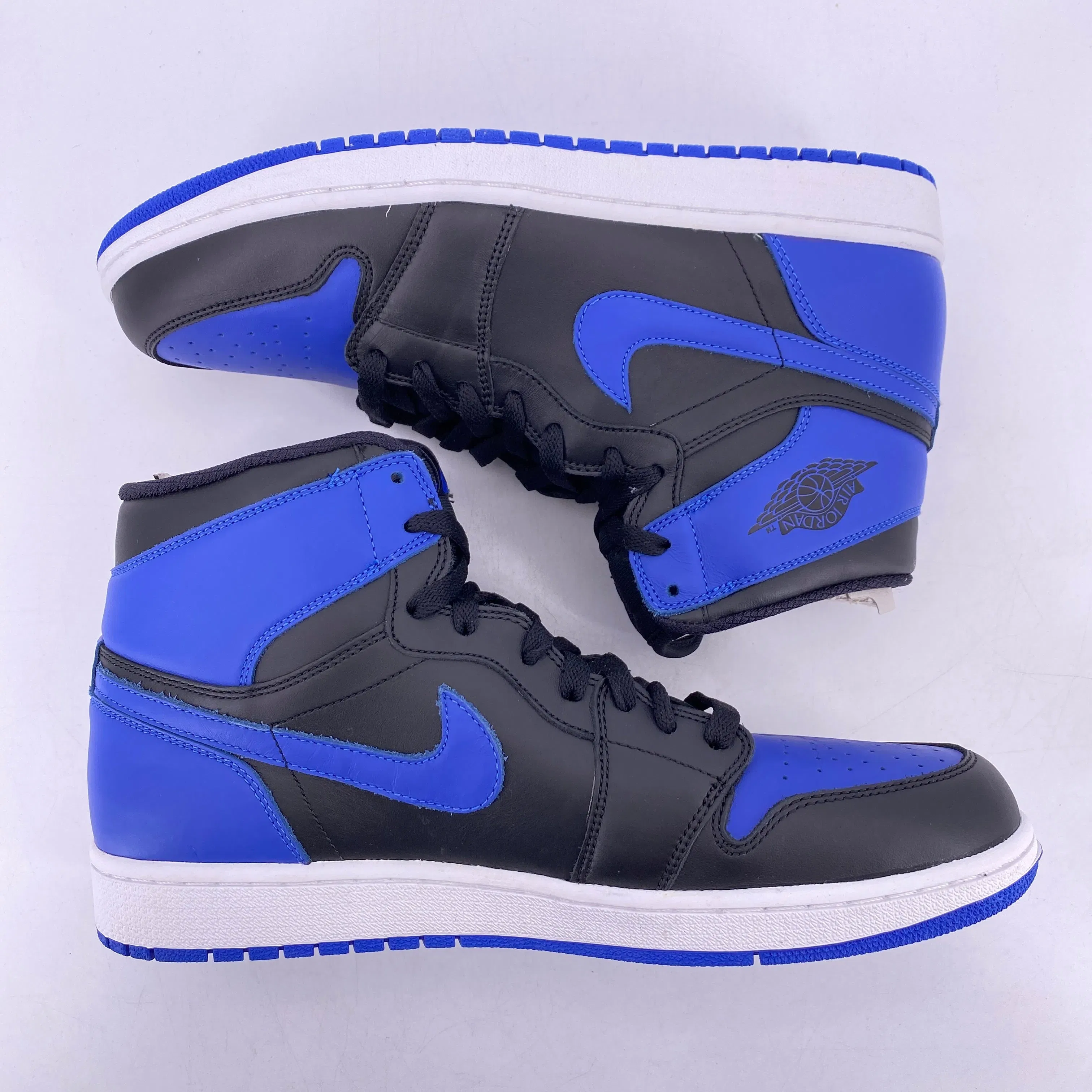 Air Jordan 1 Retro High "Black Royal Blue" 2013 New Size 12