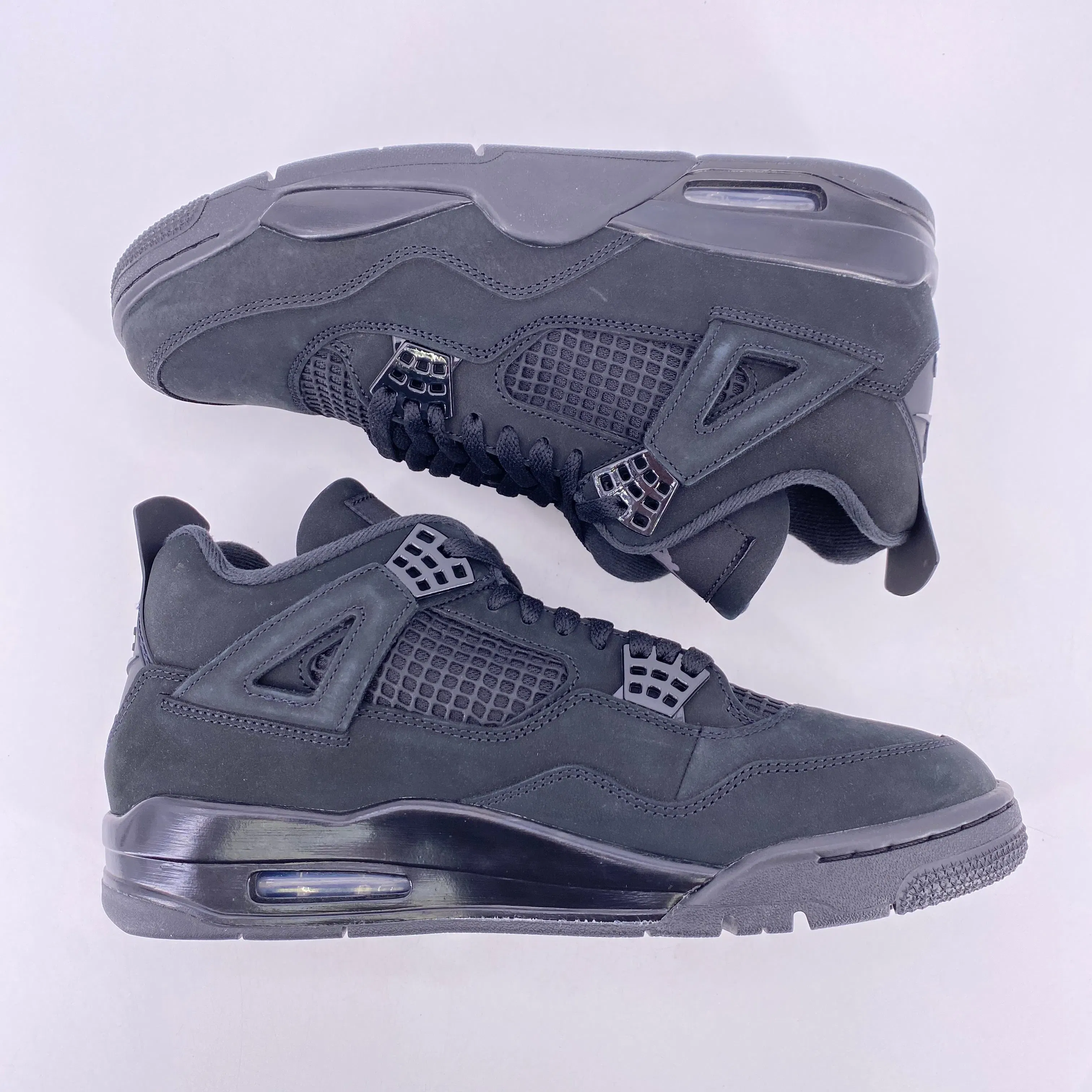 Air Jordan 4 Retro "Black Cat" 2025 New Size 10.5