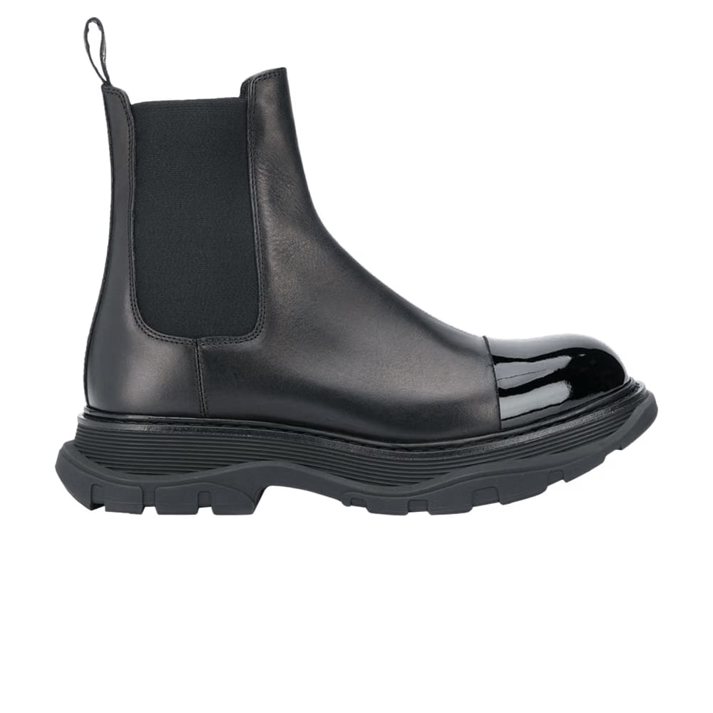 Alexander McQueen Chunky Chelsea Boot Black