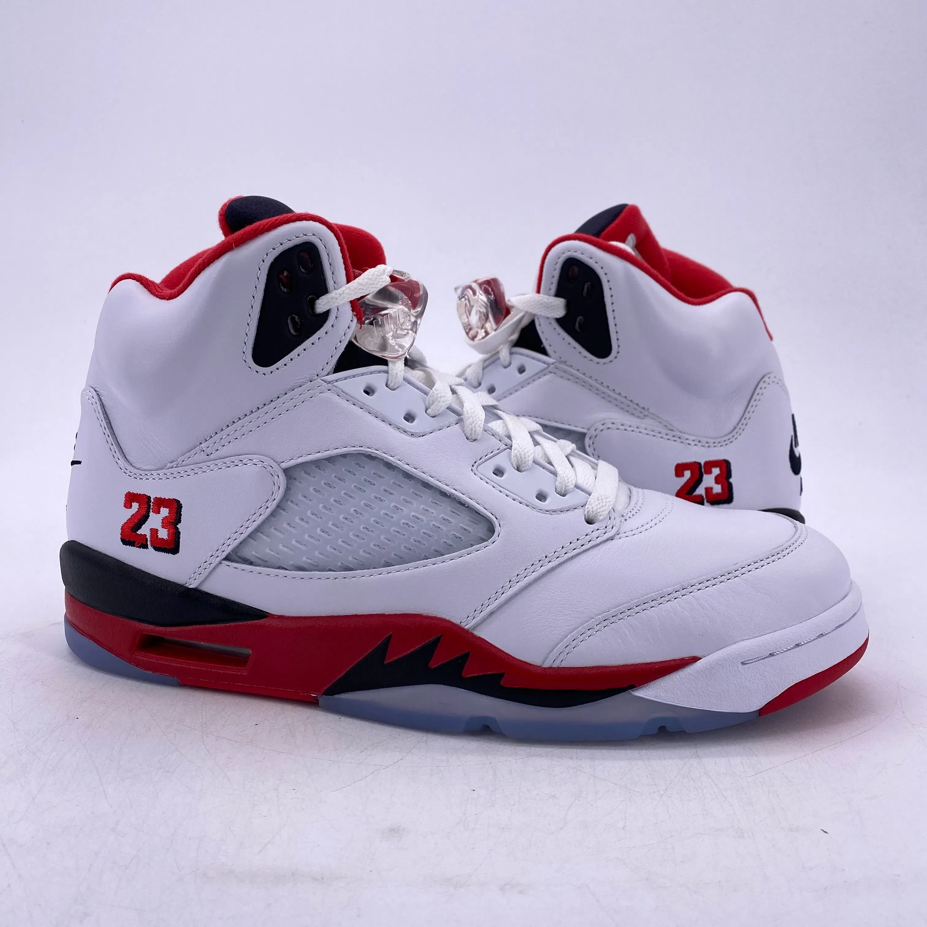 Air Jordan 5 Retro "Fire Red Black Tongue" 2025 New Size 9.5