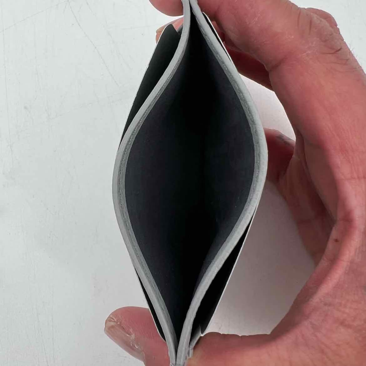 Dior Card Holder "AIR DIOR" New Grey Size OS