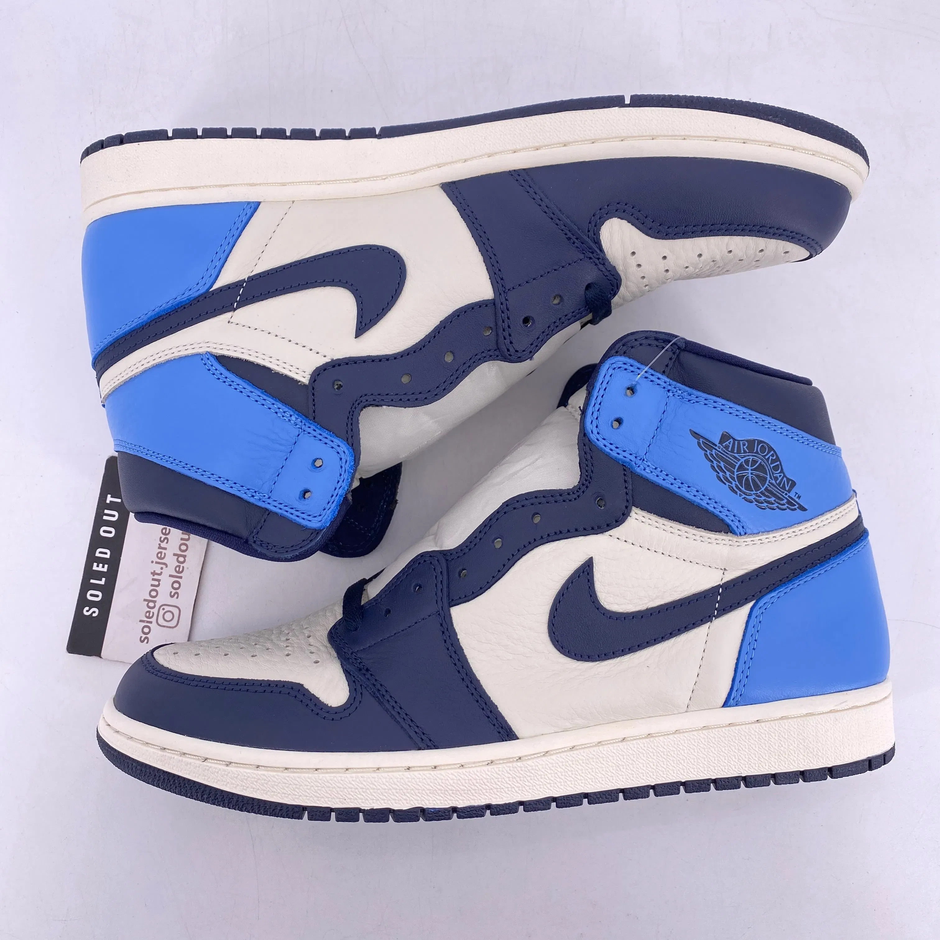 Air Jordan 1 Retro High OG "Obsidian" 2019 New Size 11.5