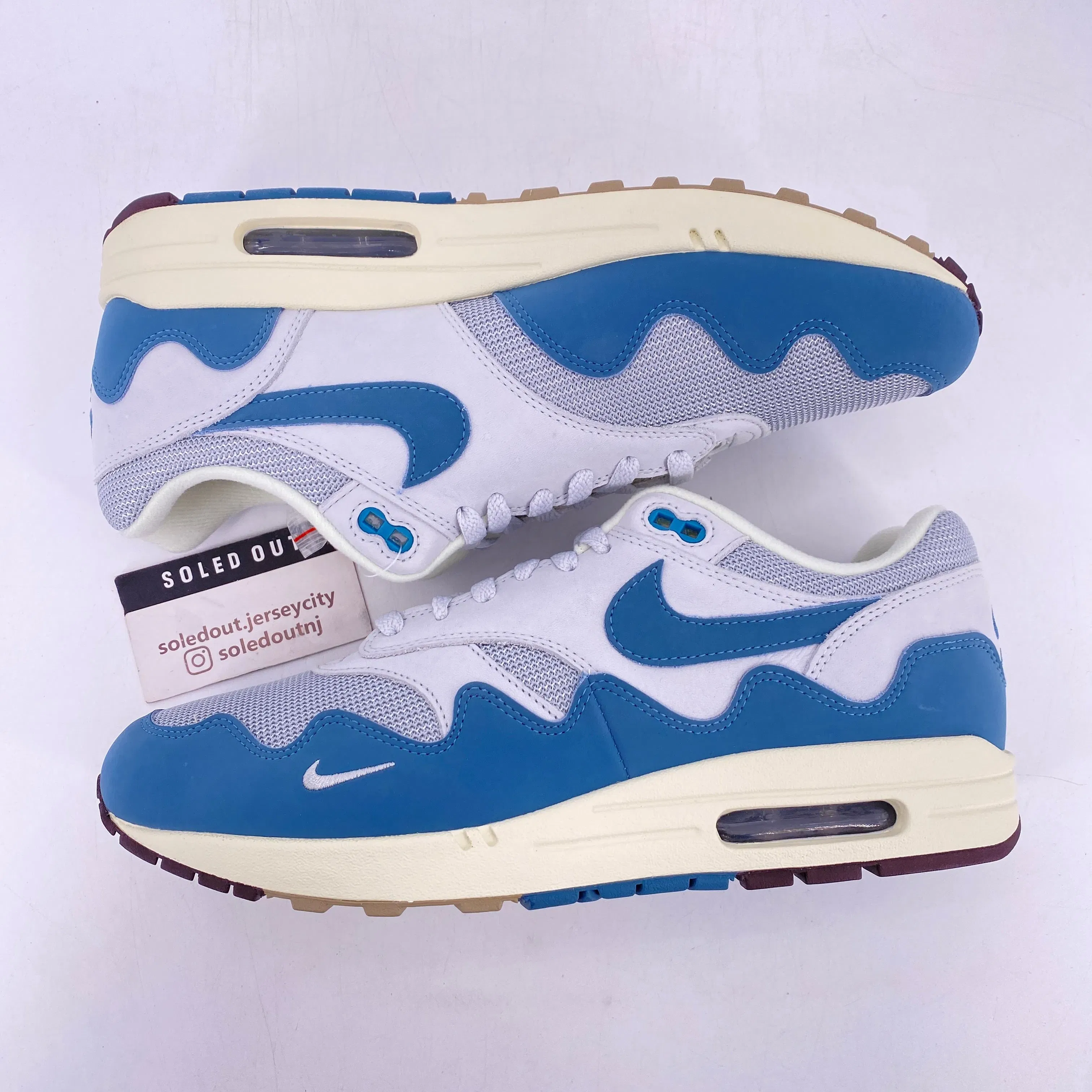 Nike Air Max 1 / Patta "Waves Aqua" 2021 New Size 11.5