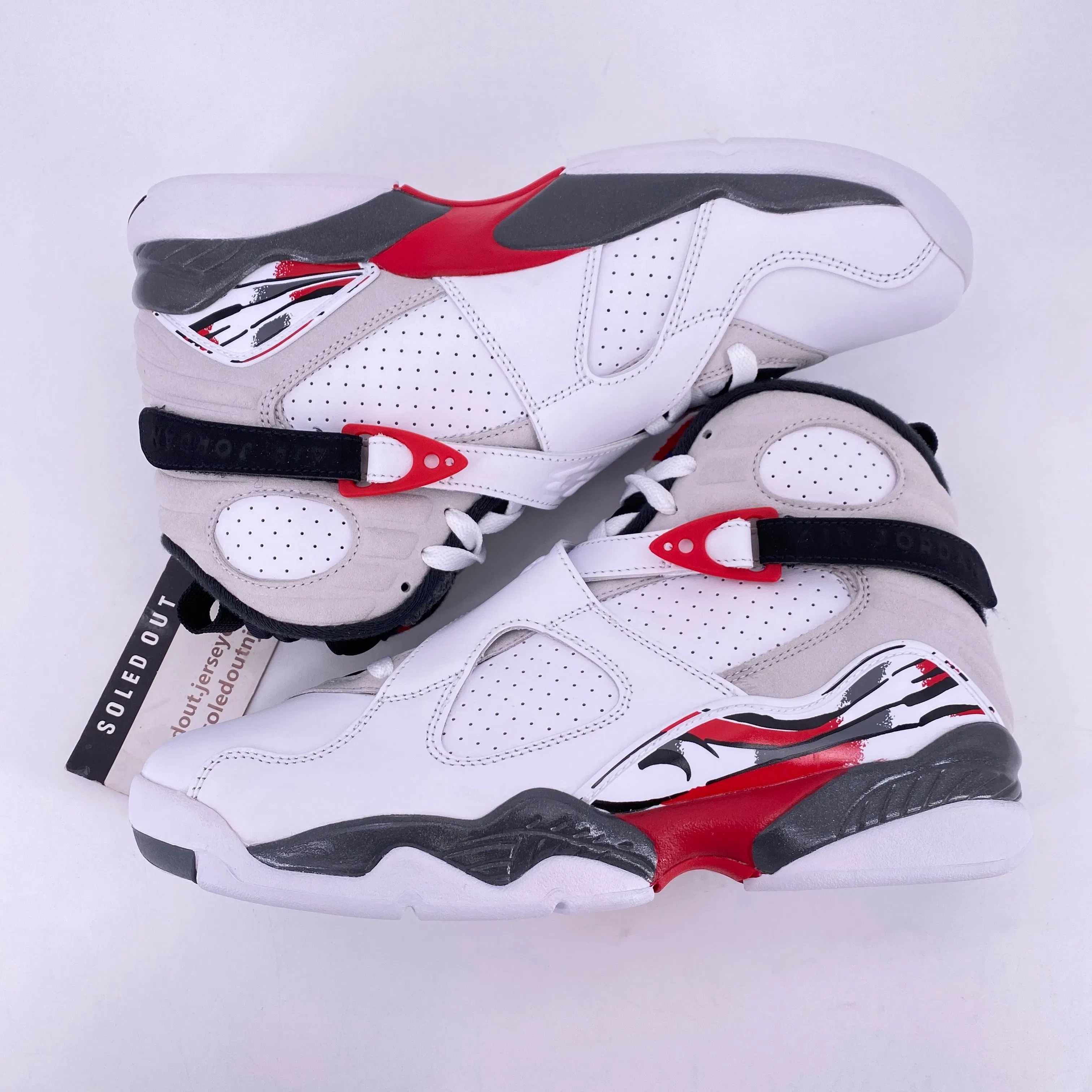Air Jordan 8 Retro "White True Red" 2025 New Size 9