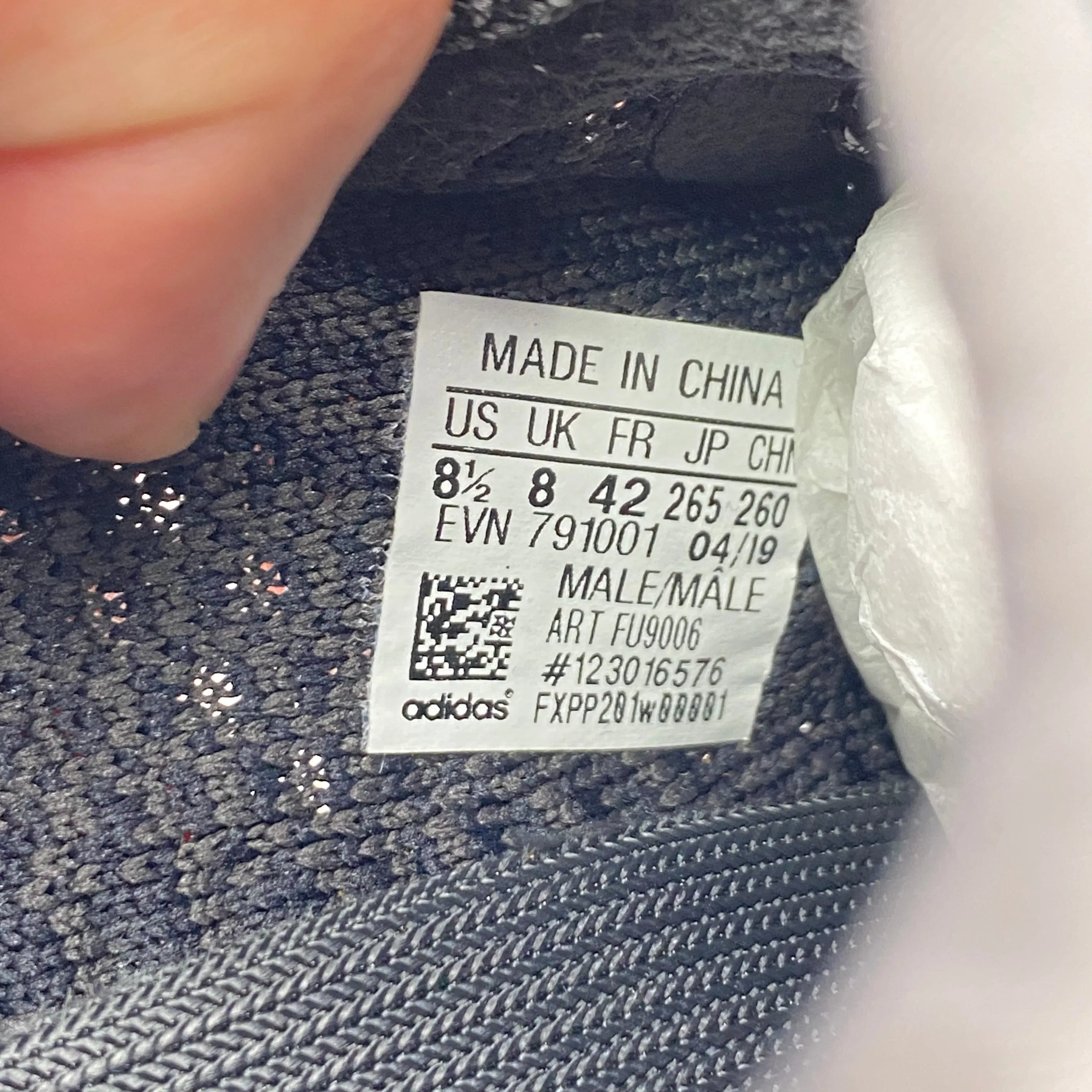 Yeezy 350 v2 "Black Non-Reflective" 2019 New Size 8.5