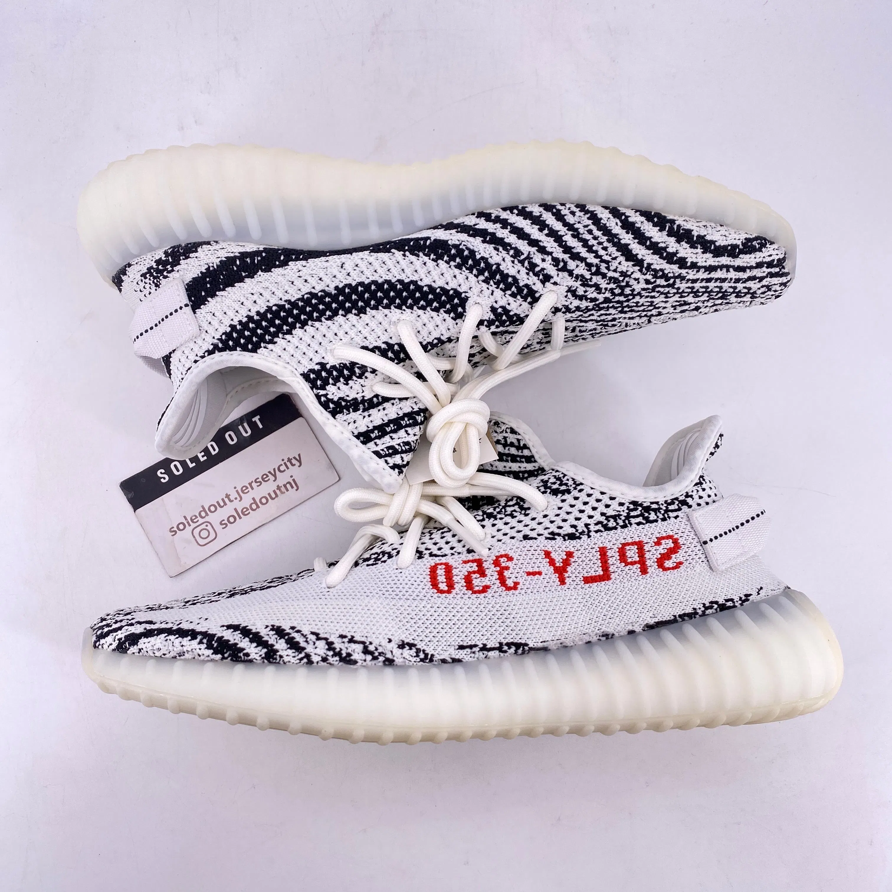 Yeezy 350 v2 "Zebra" 2022 New Size 8.5