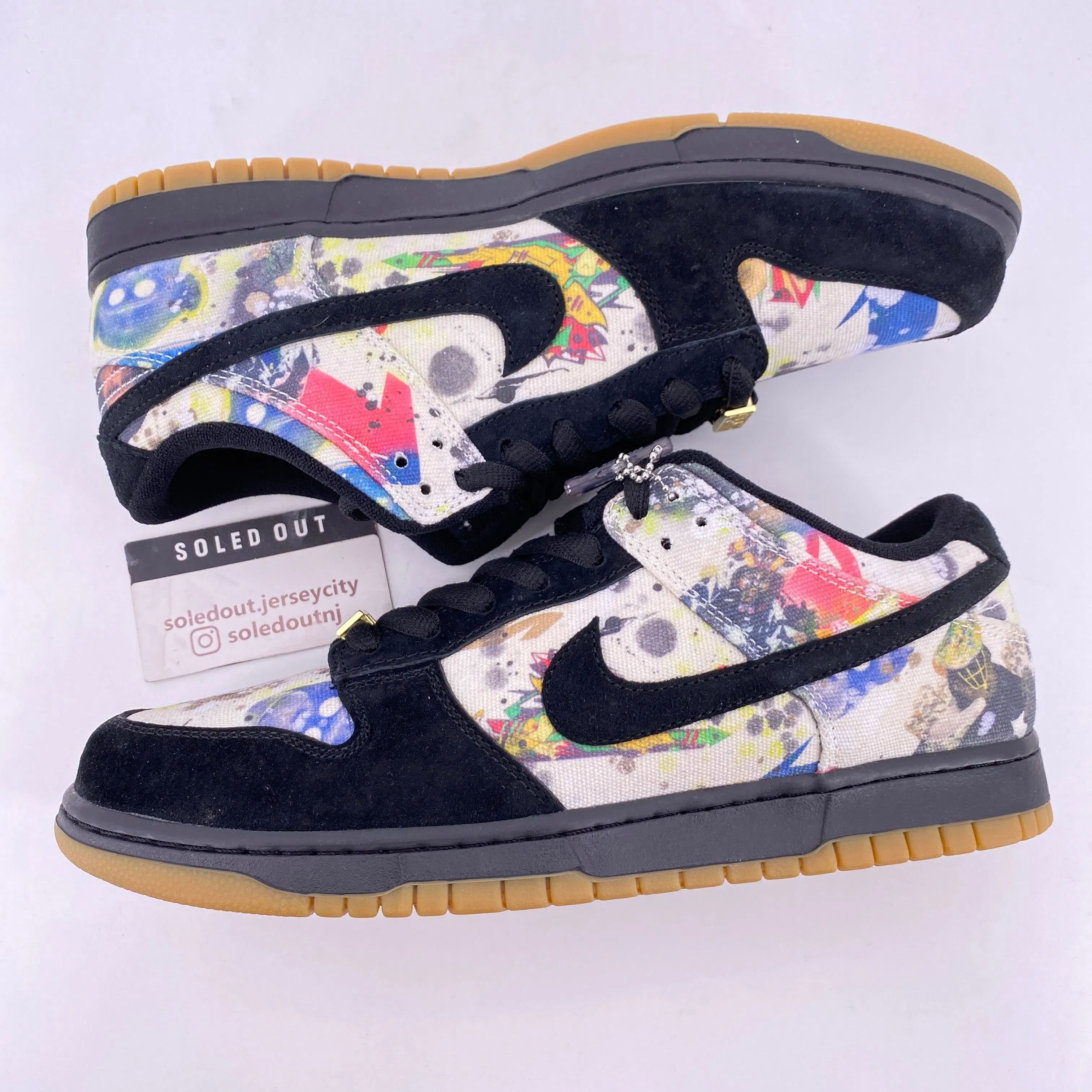 Nike SB Dunk Low "Supreme Rammellzee" 2023 New Size 10.5