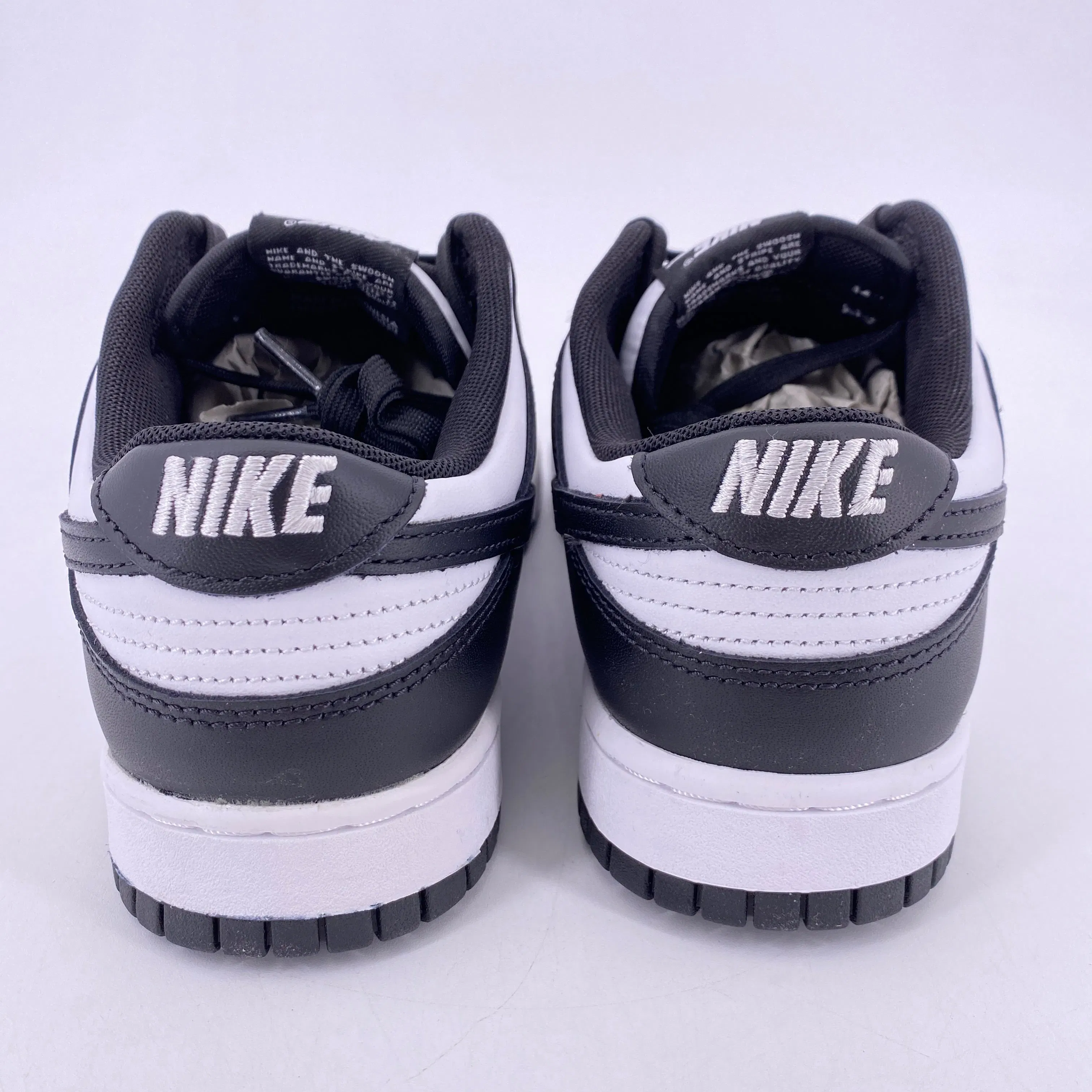 Nike Dunk Low "Black White" 2021 New Size 9