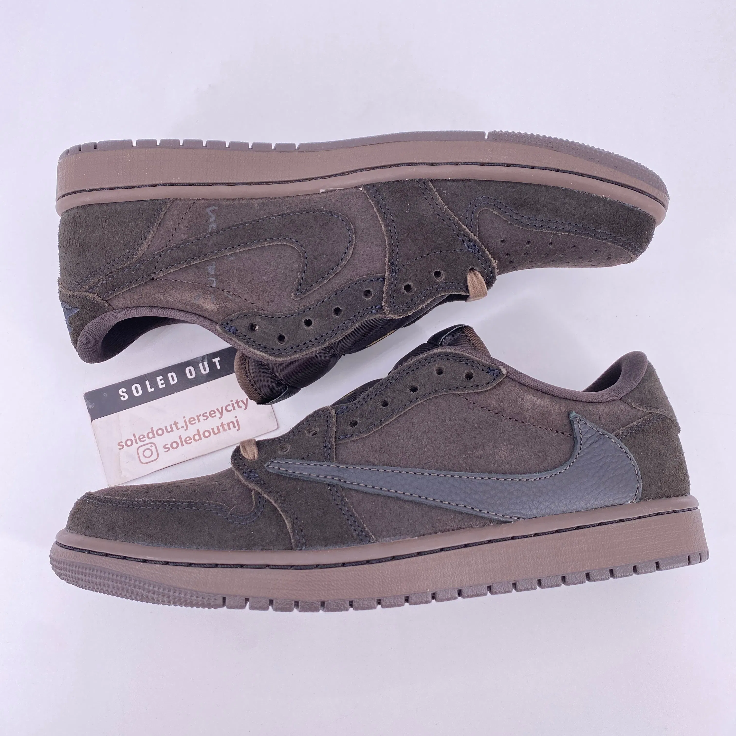 Air Jordan 1 Low "Velvet Brown" 2024 New Size 8.5