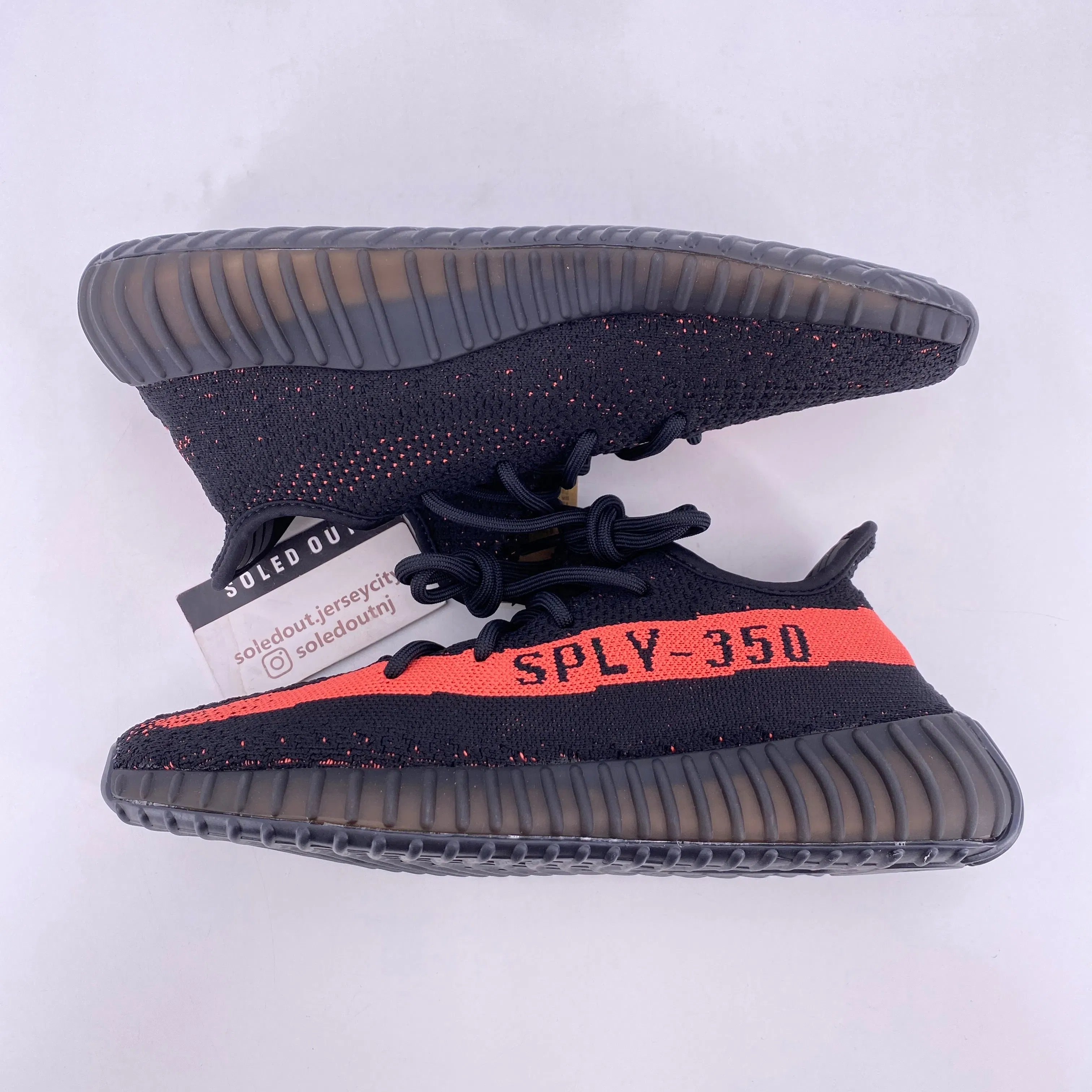 Yeezy 350 v2 "Core Black Red" 2016 New Size 8.5