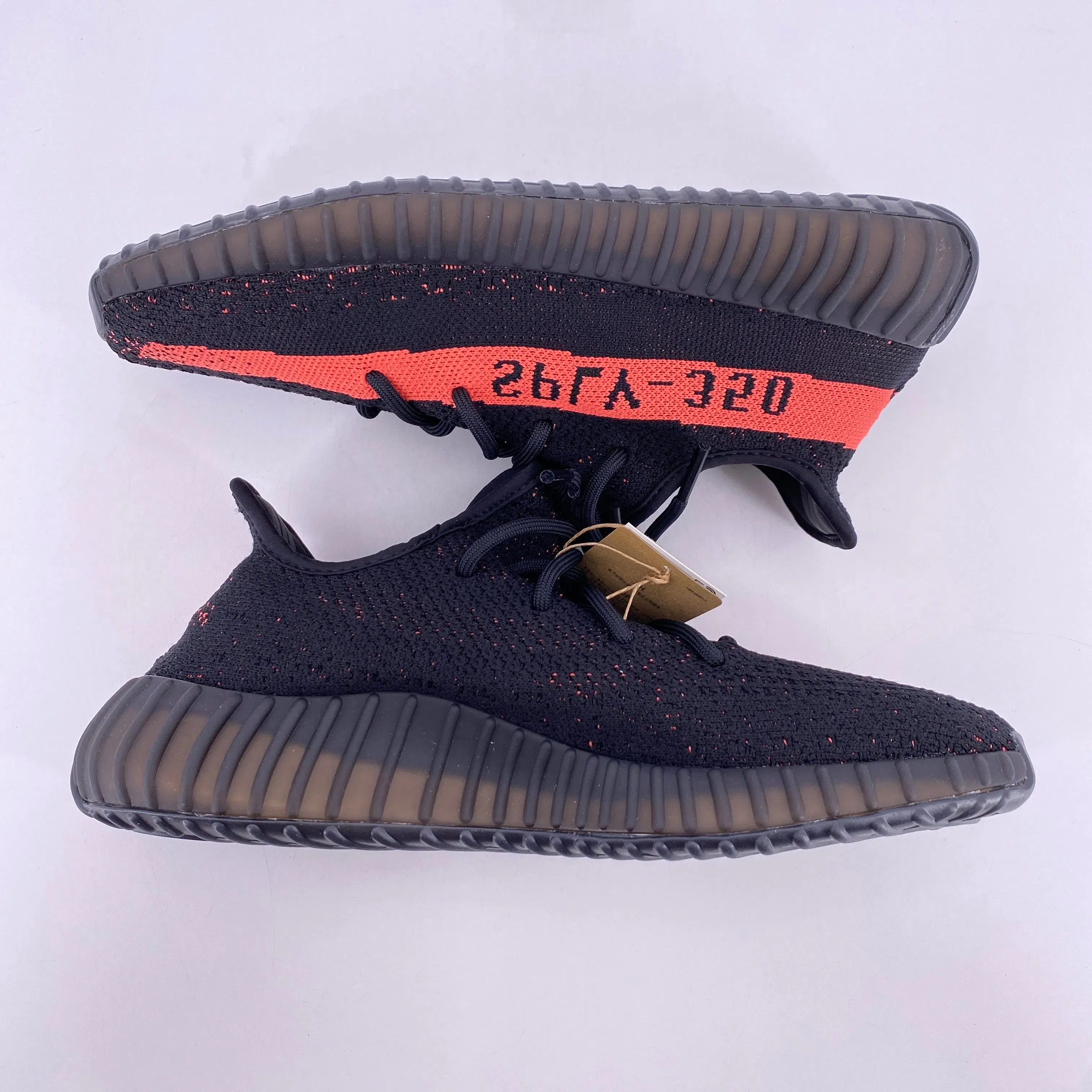 Yeezy 350 v2 "Core Black Red" 2016 New Size 8.5