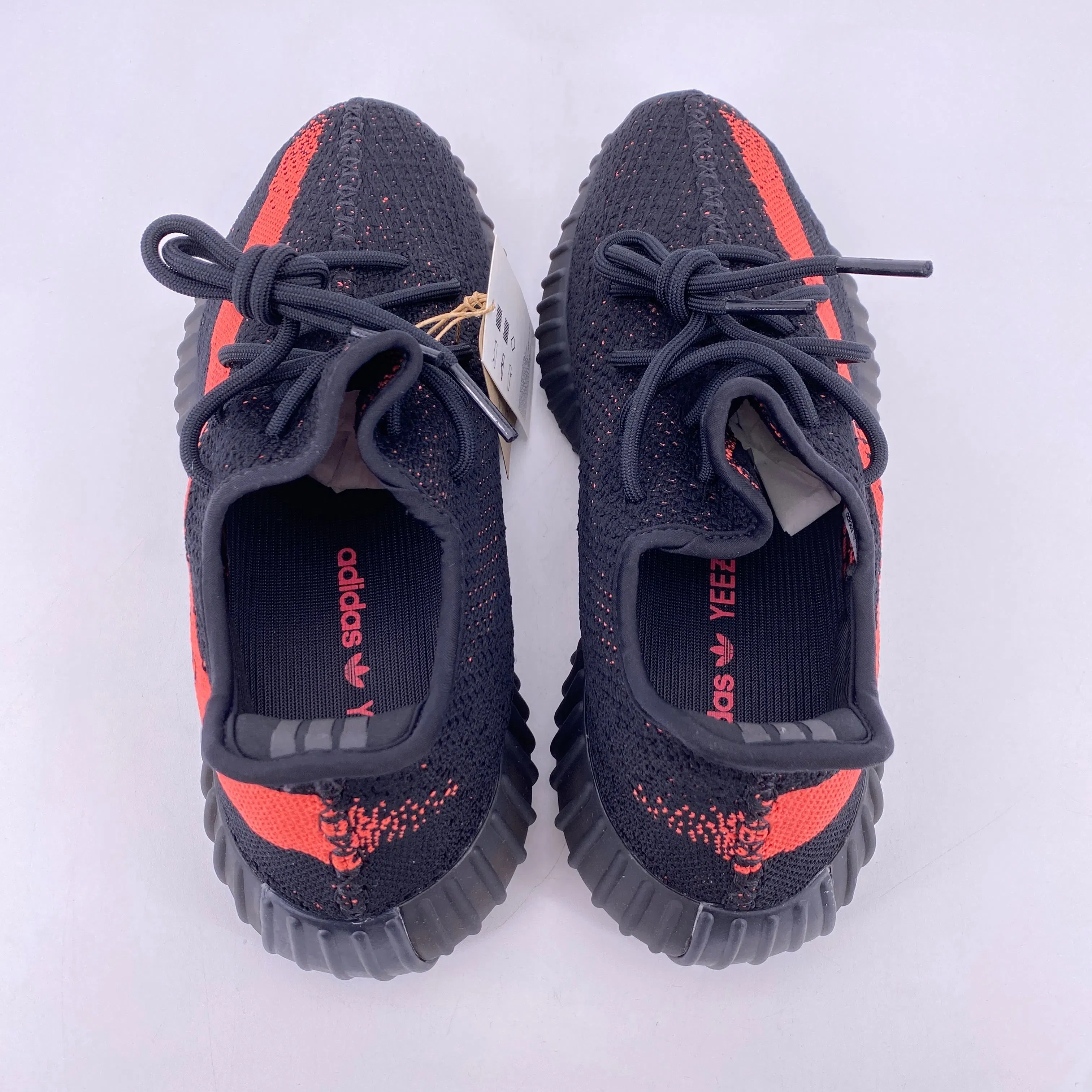 Yeezy 350 v2 "Core Black Red" 2016 New Size 8.5