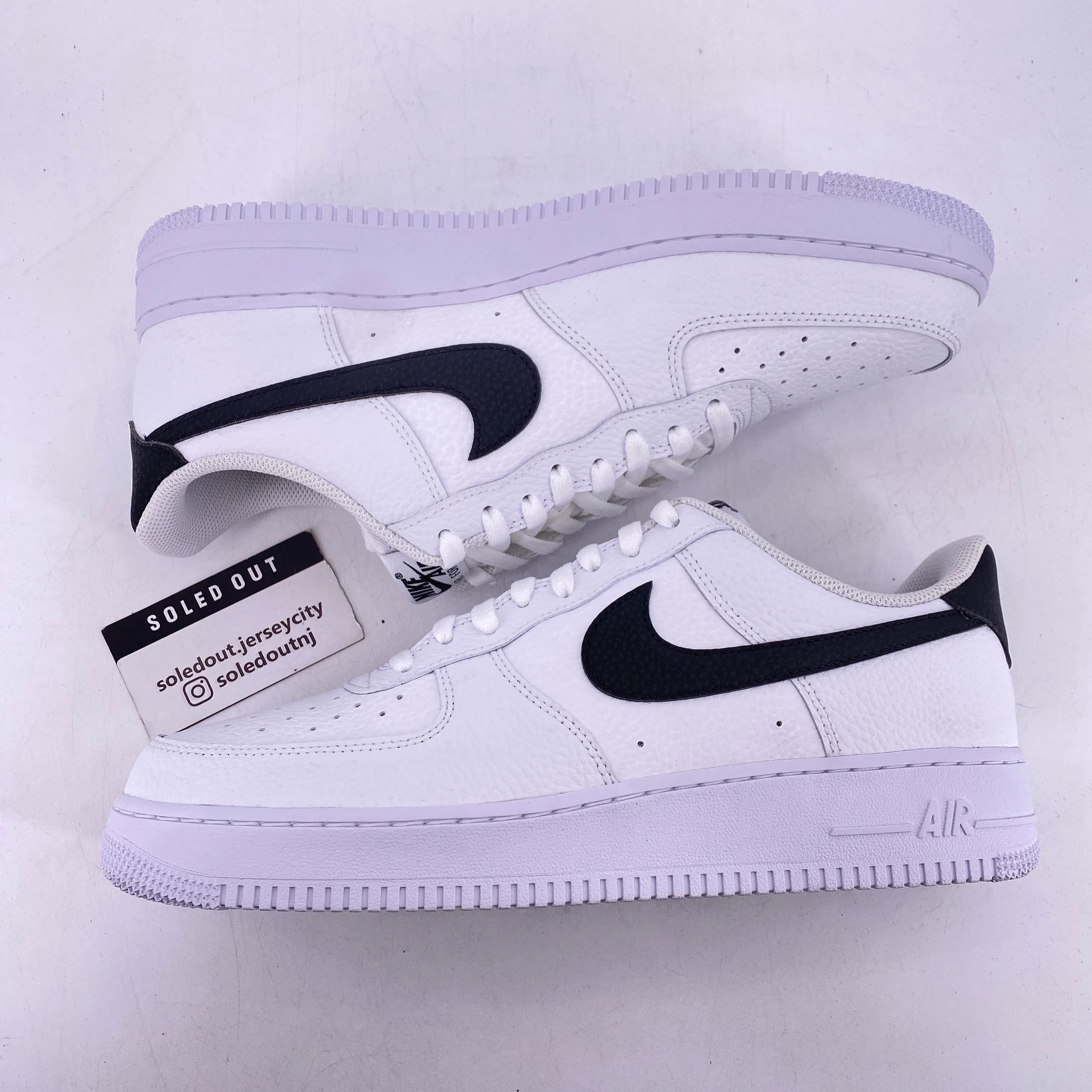 Nike Air Force 1 "White Black" 2021 New Size 11.5