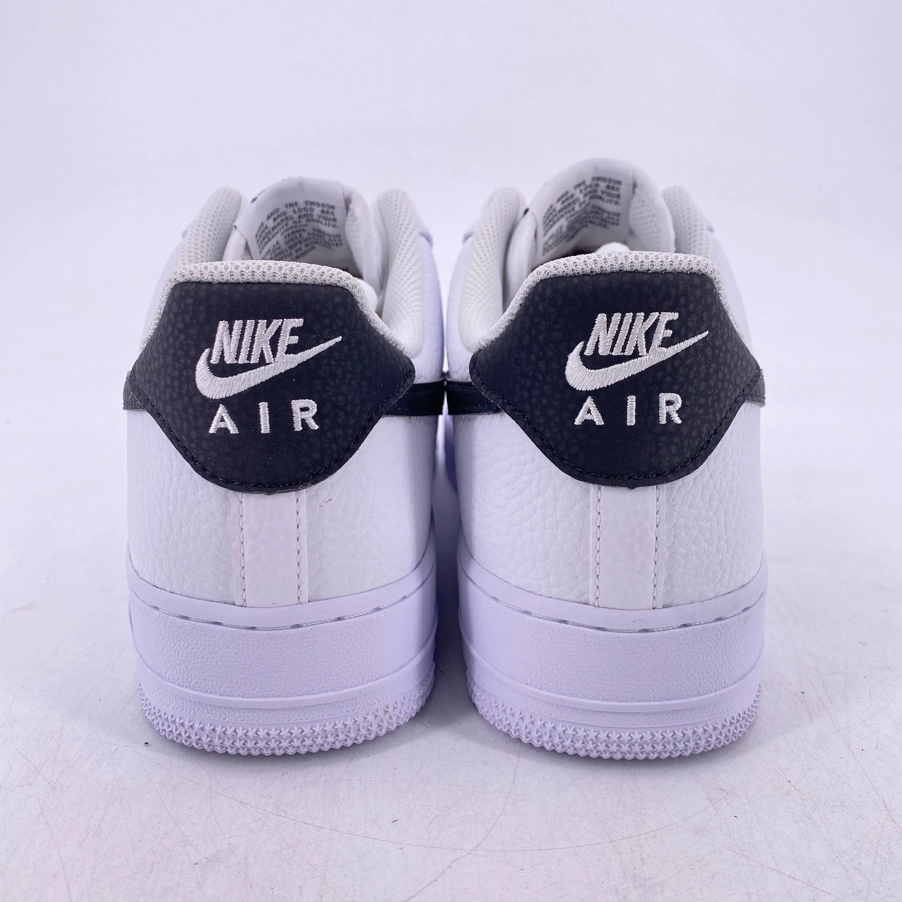 Nike Air Force 1 "White Black" 2021 New Size 11.5