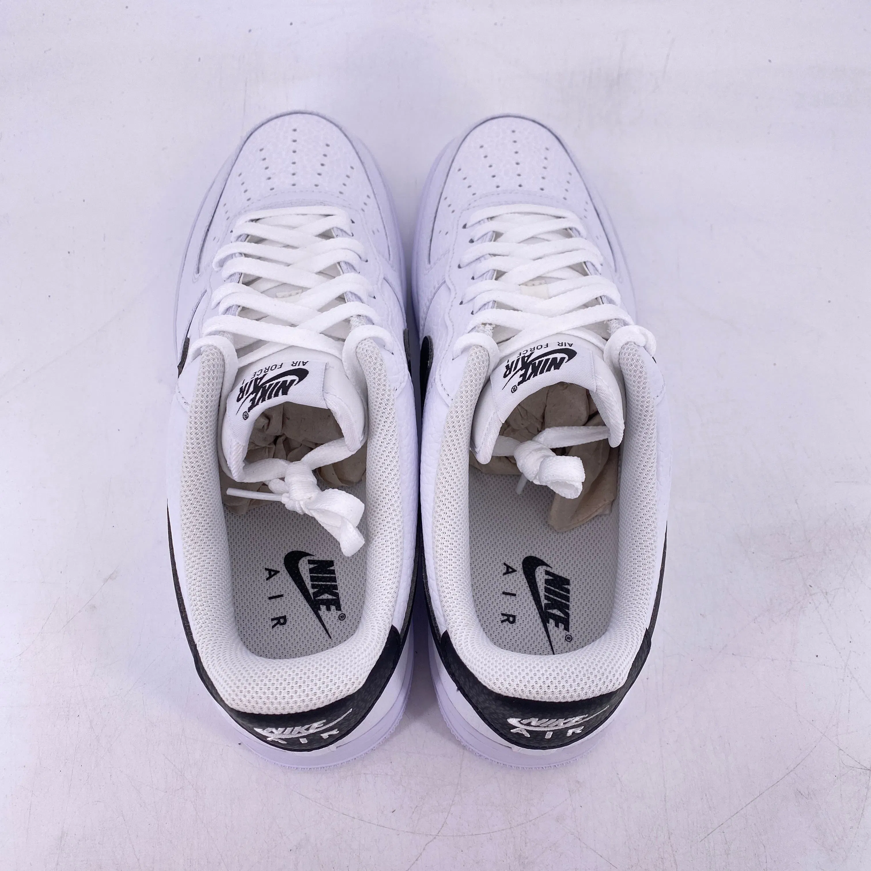 Nike Air Force 1 "White Black" 2021 New Size 11.5