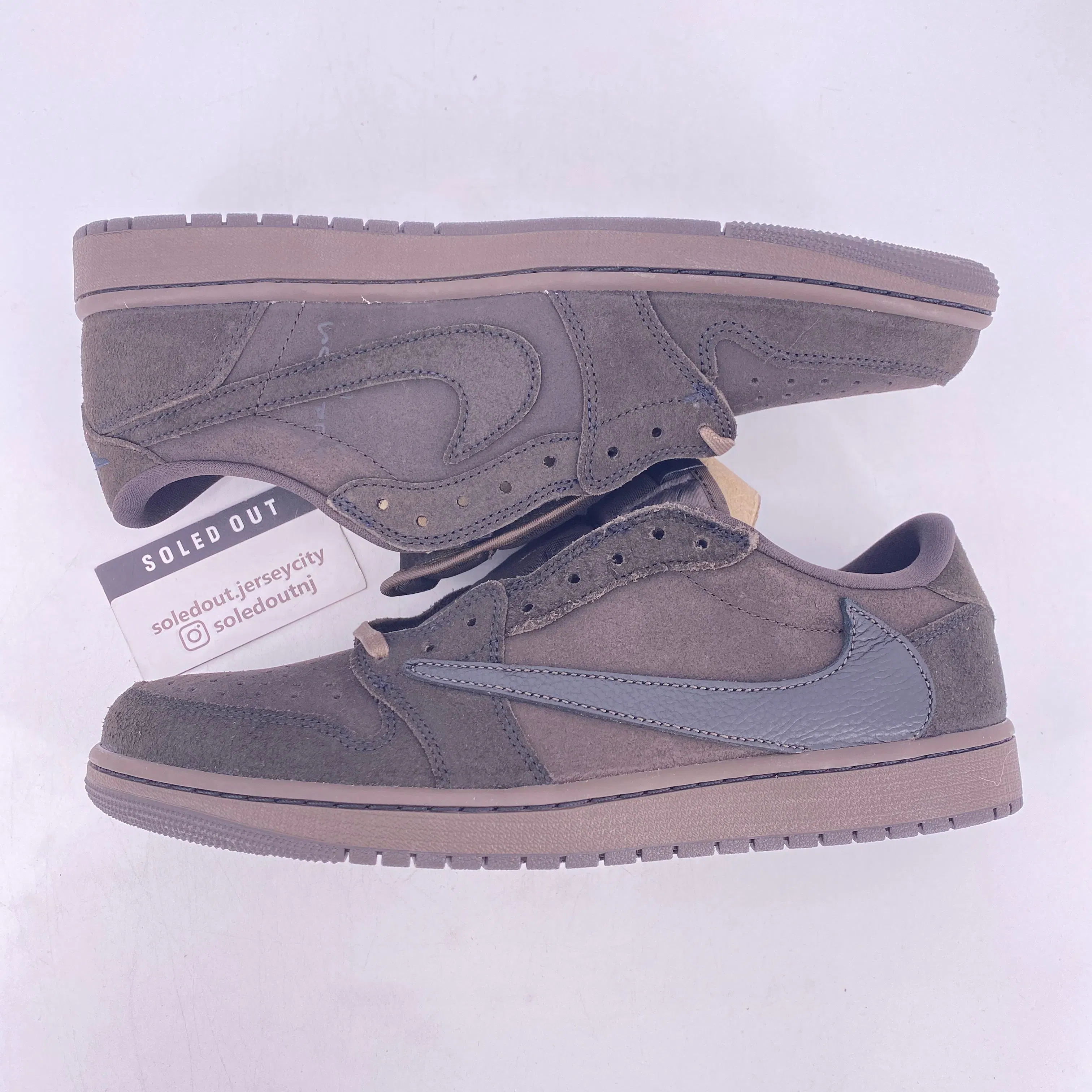 Air Jordan 1 Retro Low OG SP "Velvet Brown" 2024 New Size 11.5