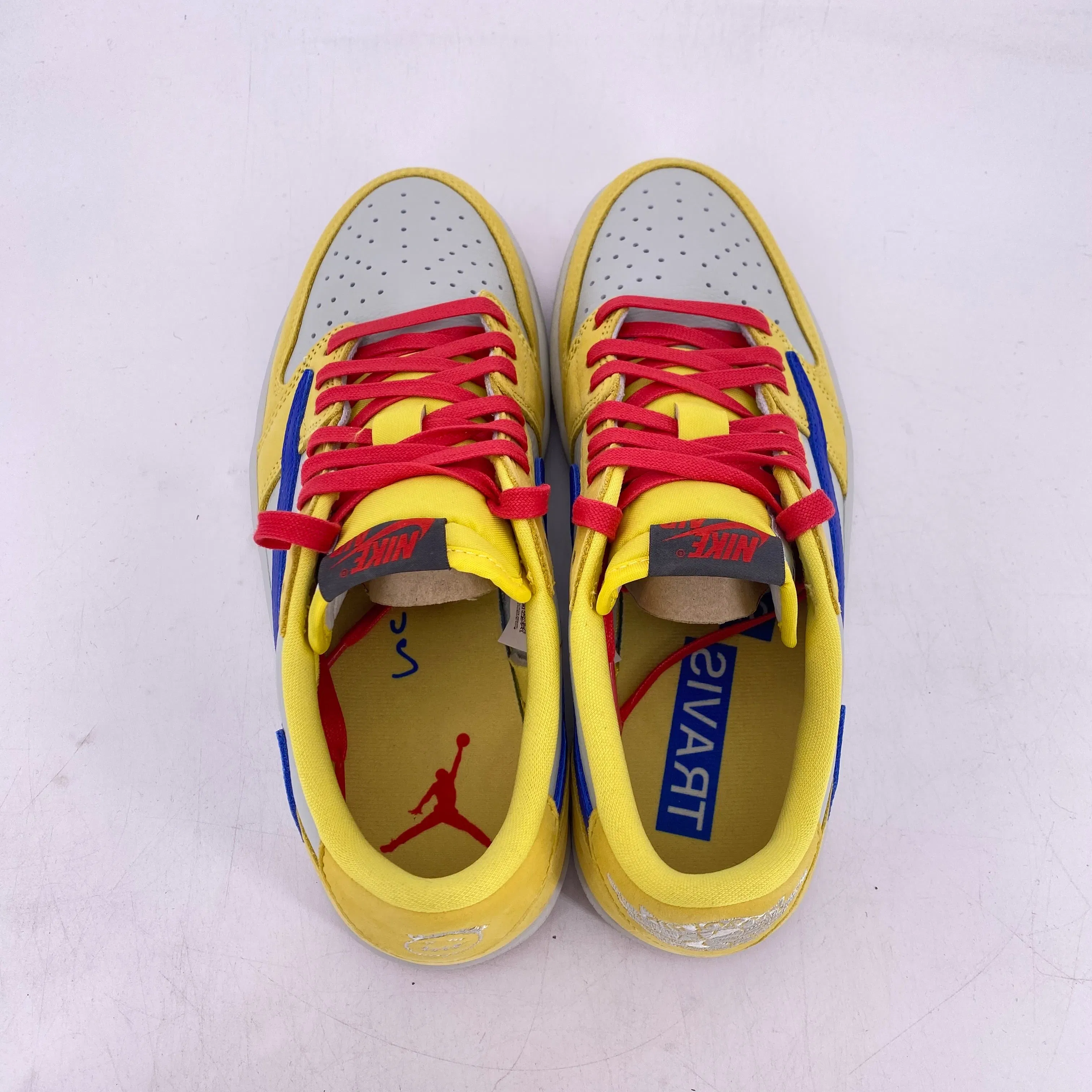 Air Jordan (W) 1 Low "Canary" 2024 New Size 9.5W