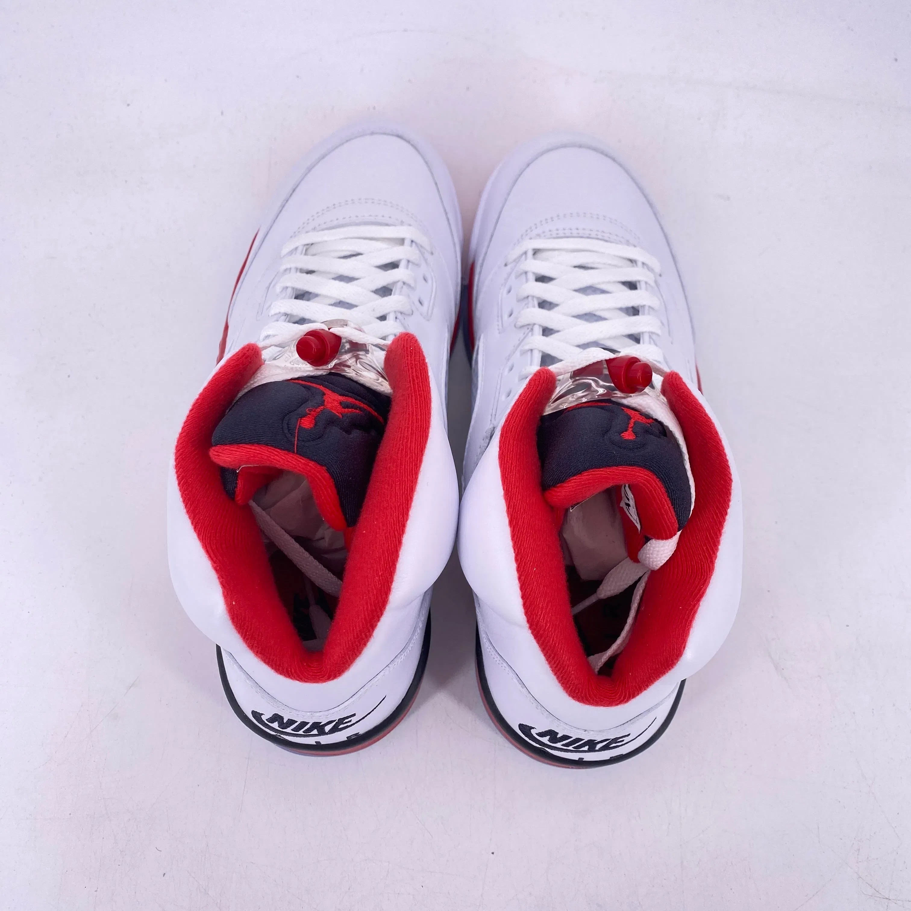 Air Jordan 5 Retro "Fire Red Black Tongue" 2025 New Size 10.5