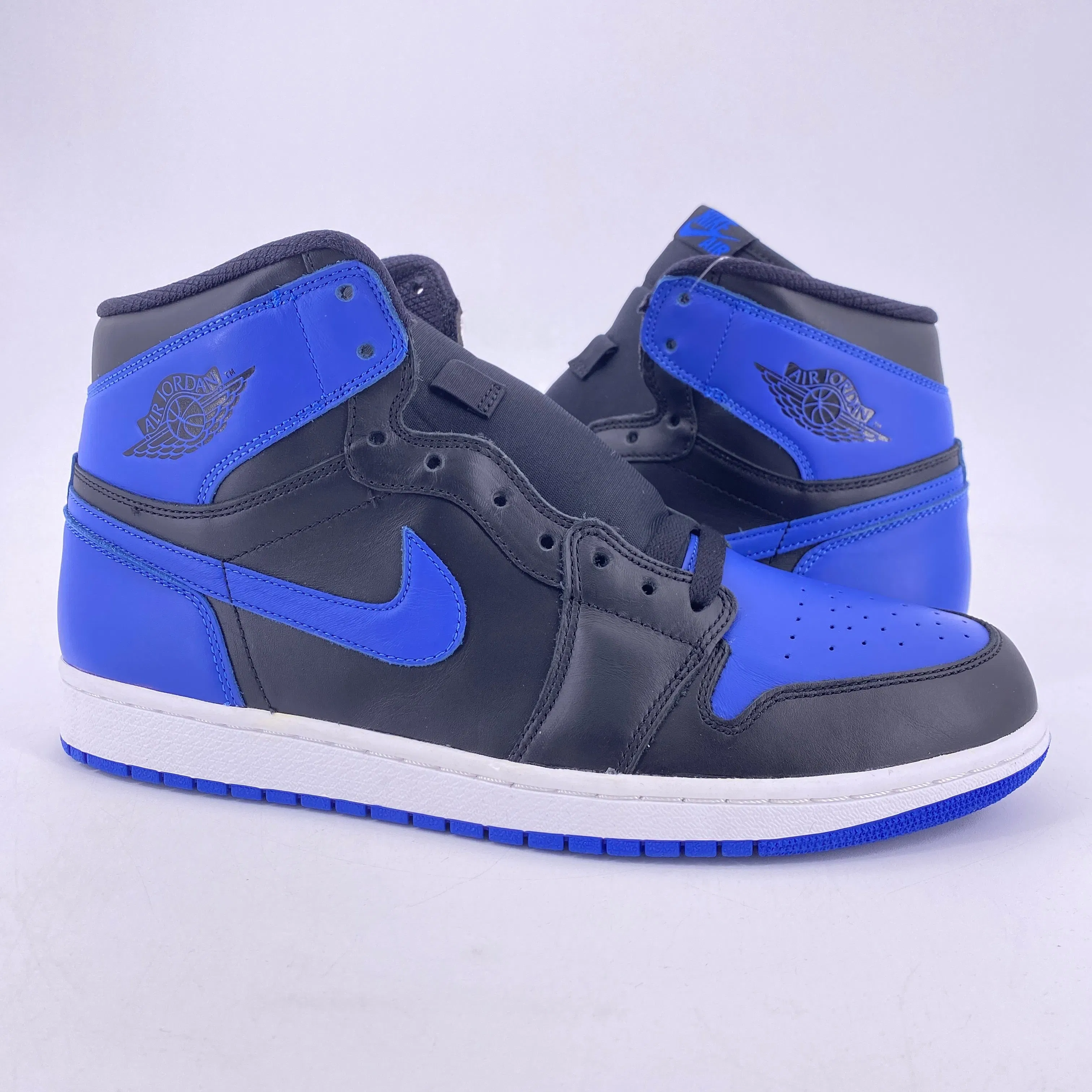 Air Jordan 1 Retro High "Black Royal Blue" 2013 New Size 11.5
