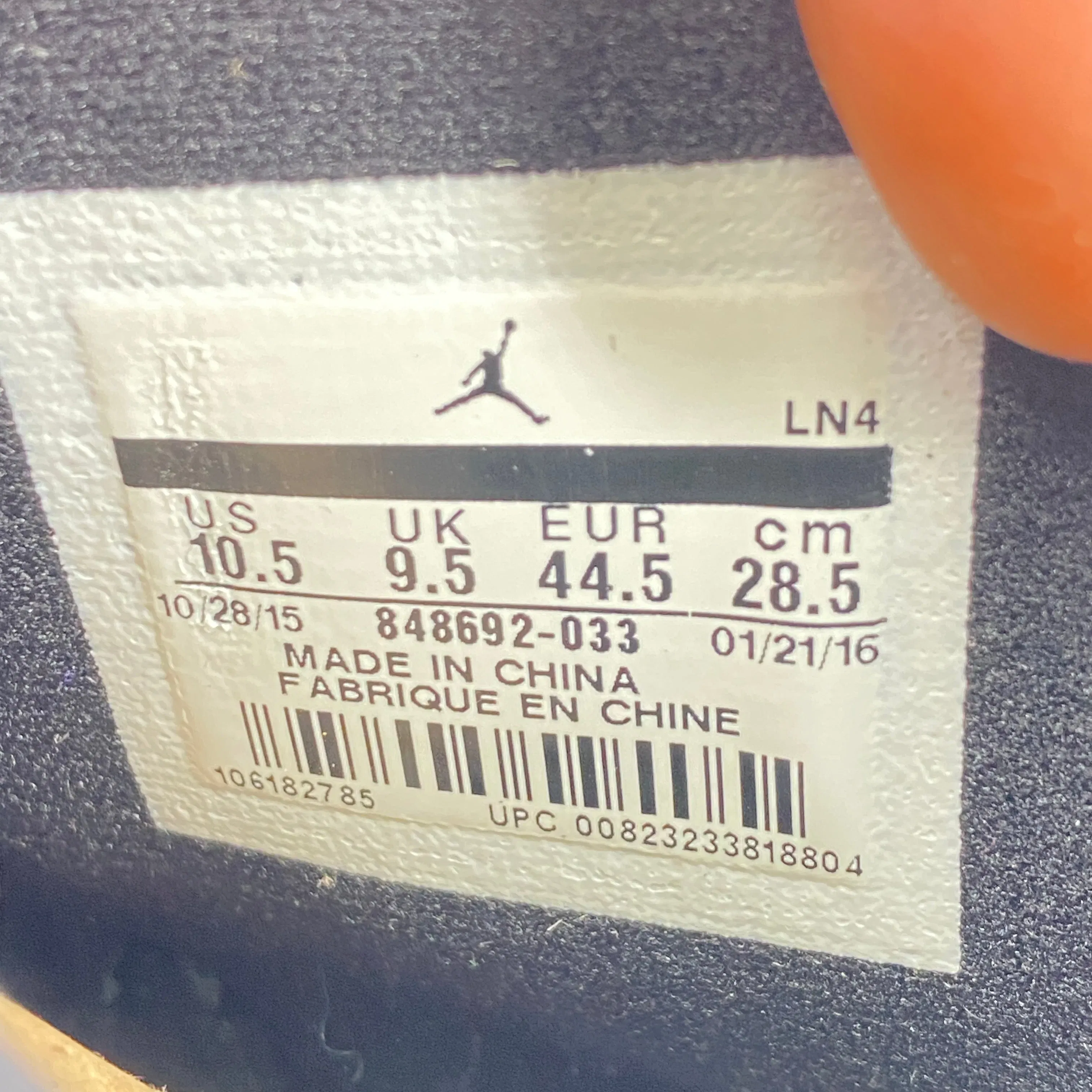 Air Jordan 12 Retro "Wings" 2016 New Size 10.5