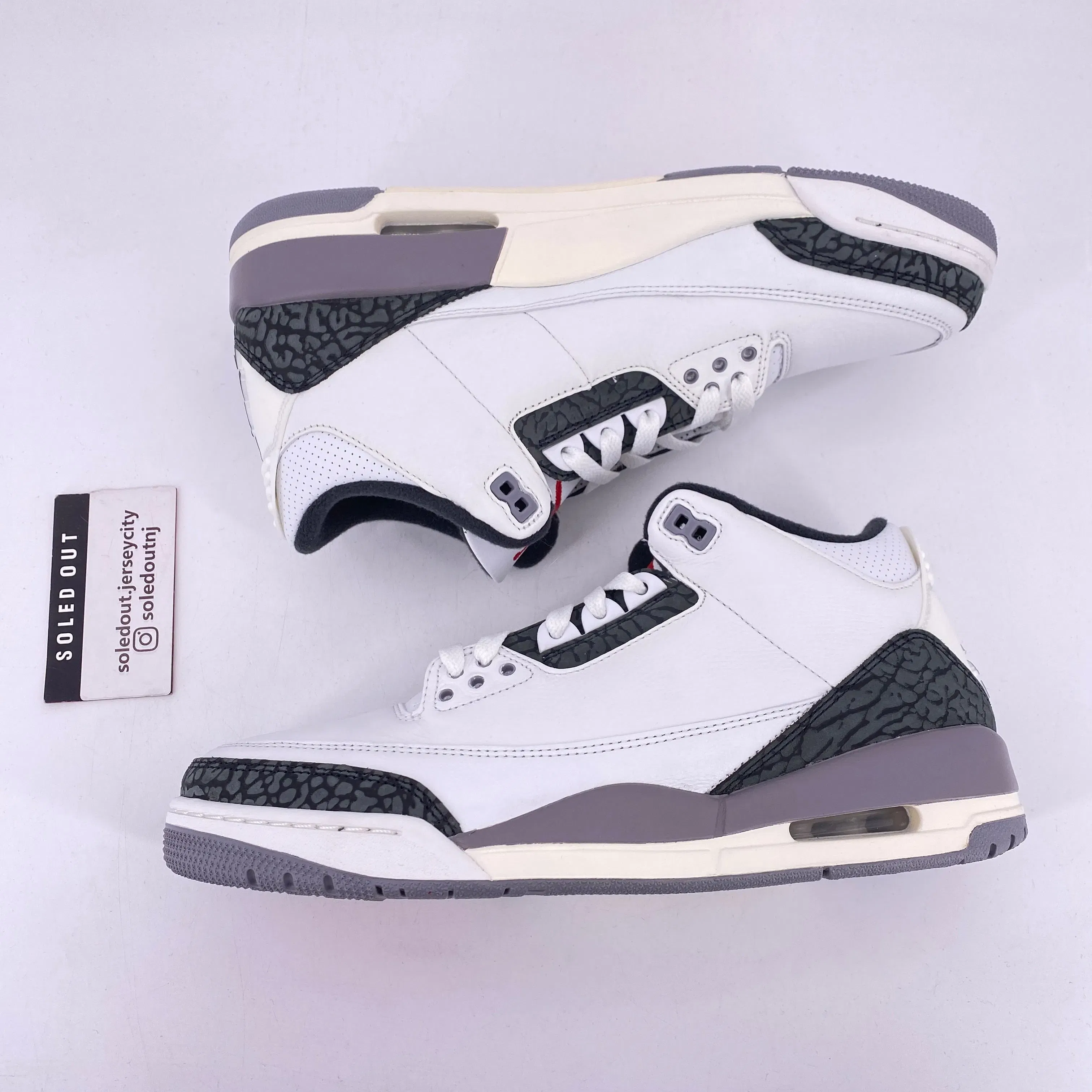 Air Jordan 3 Retro "Cement Grey" 2024 New Size 10.5