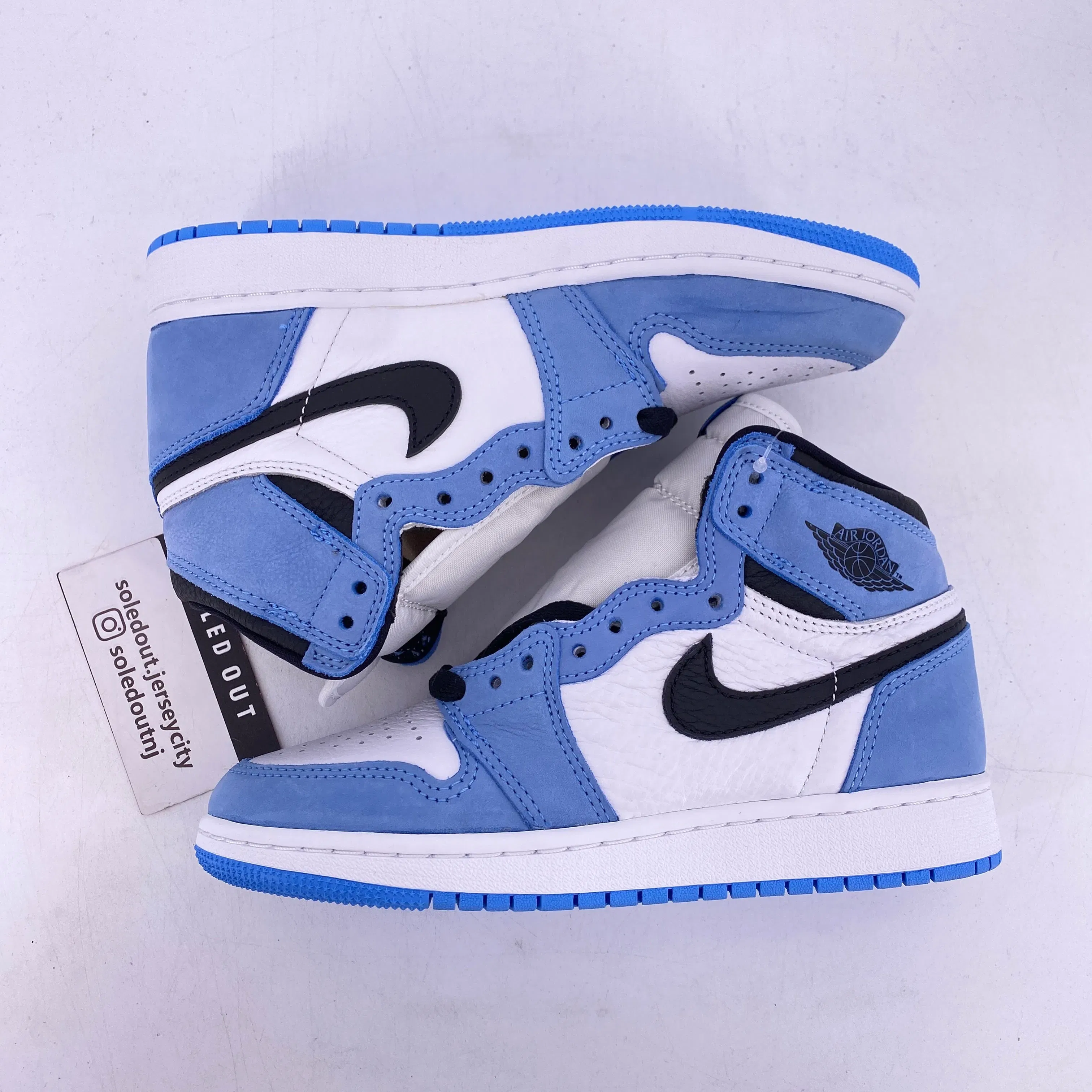 Air Jordan (GS) 1 Retro High "University Blue" 2021 New Size 4Y