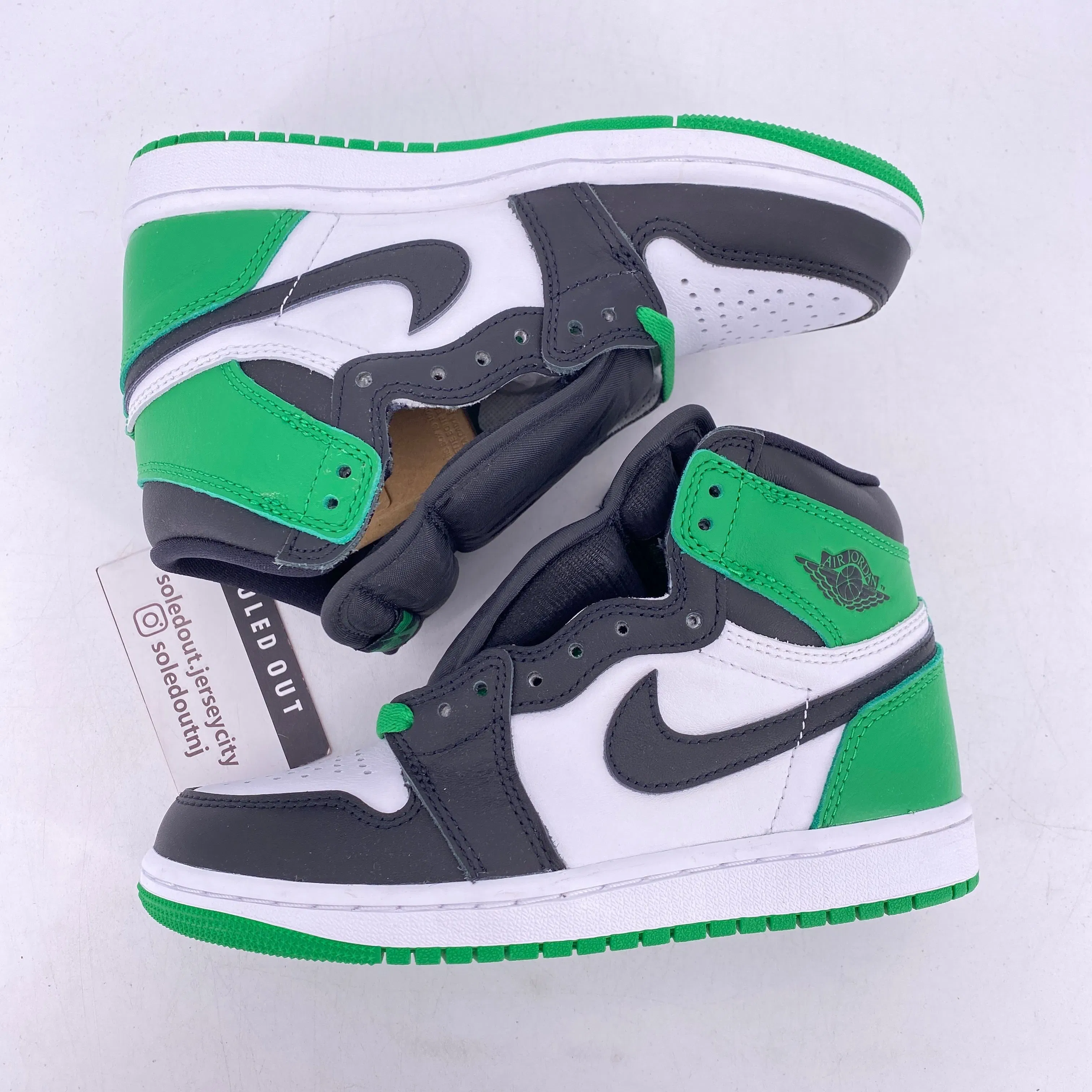 Air Jordan 1 Retro High "Lucky Green" 2023 New Size 4