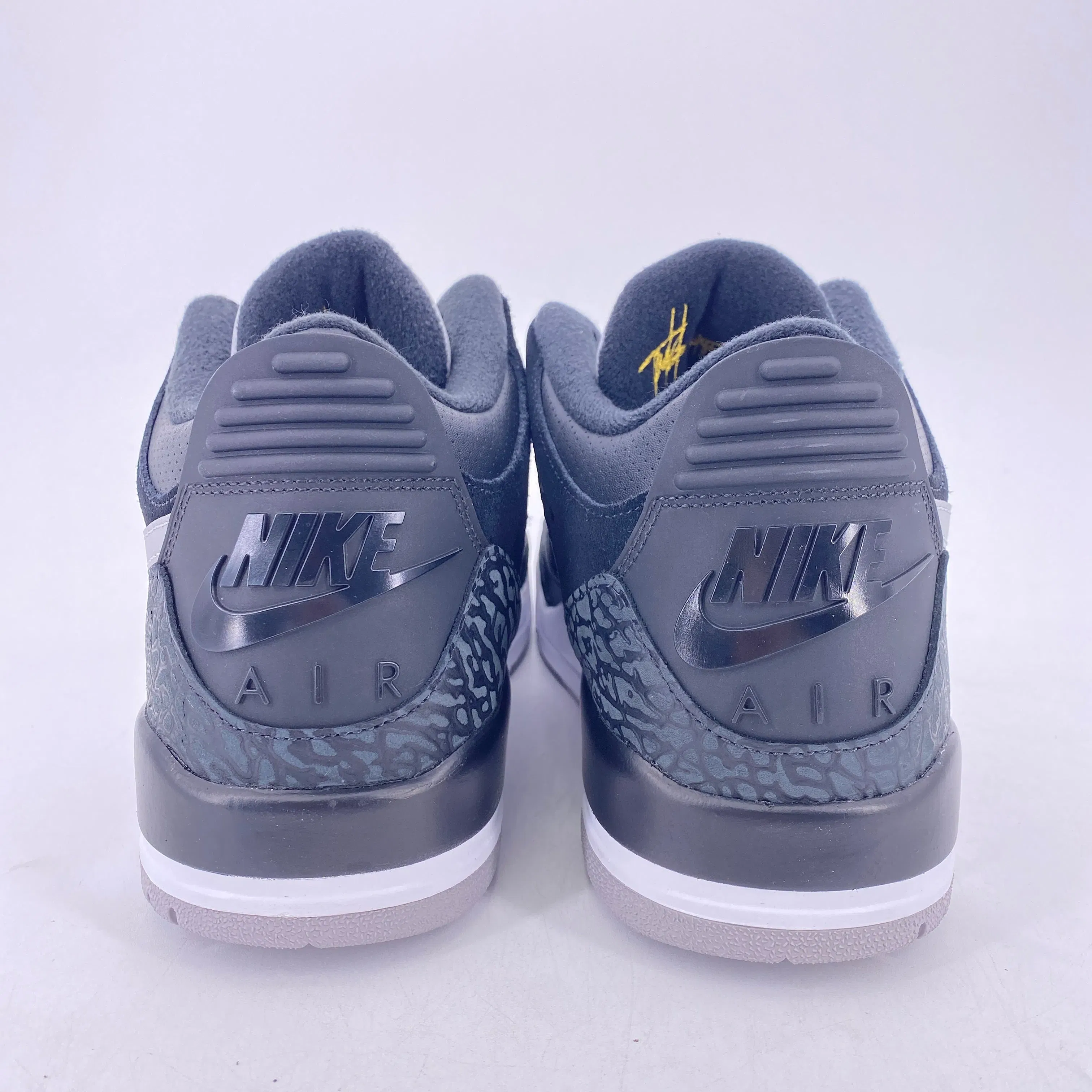 Air Jordan 3 Retro "Tinker Black Cement Gold" 2019 New Size 13