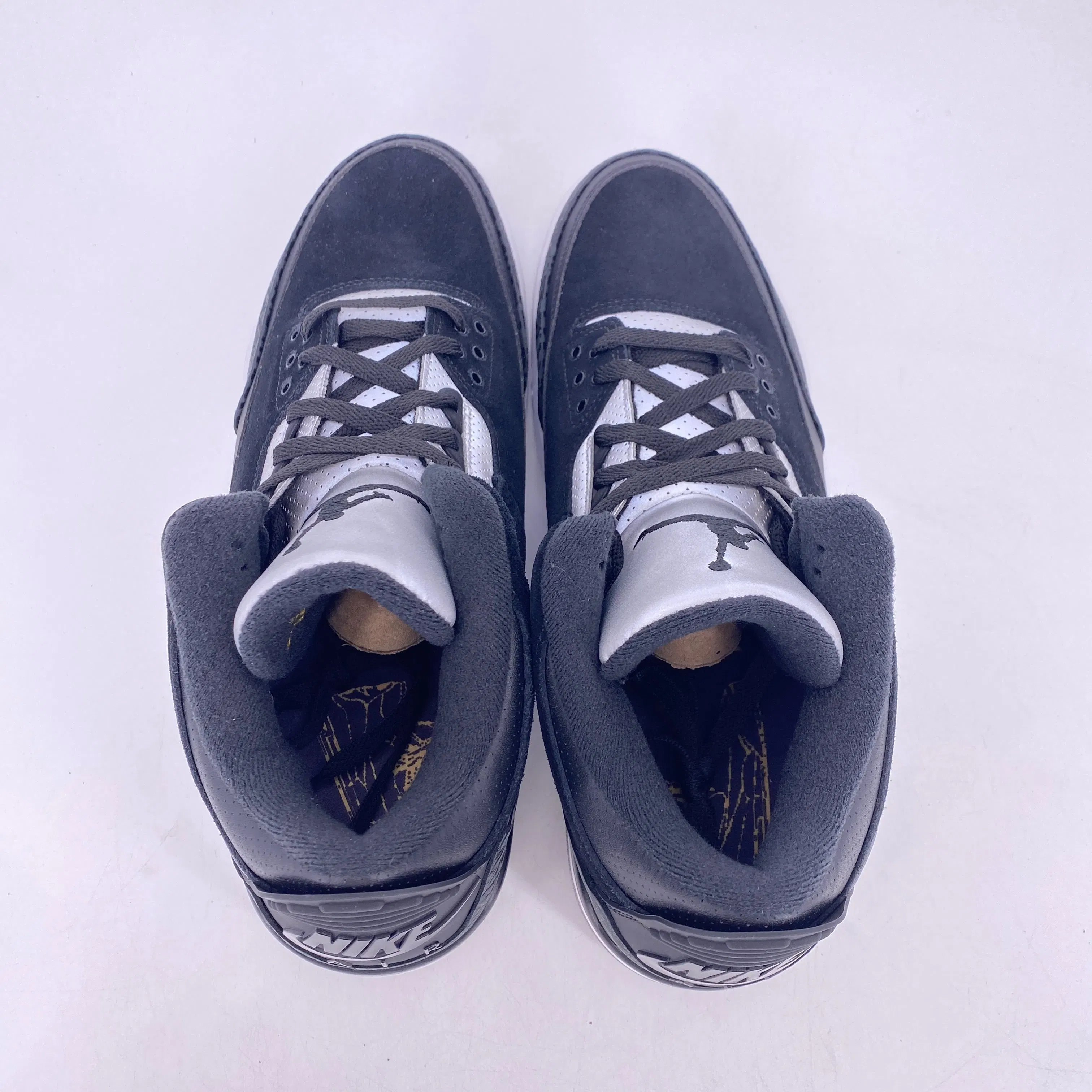 Air Jordan 3 Retro "Tinker Black Cement Gold" 2019 New Size 13