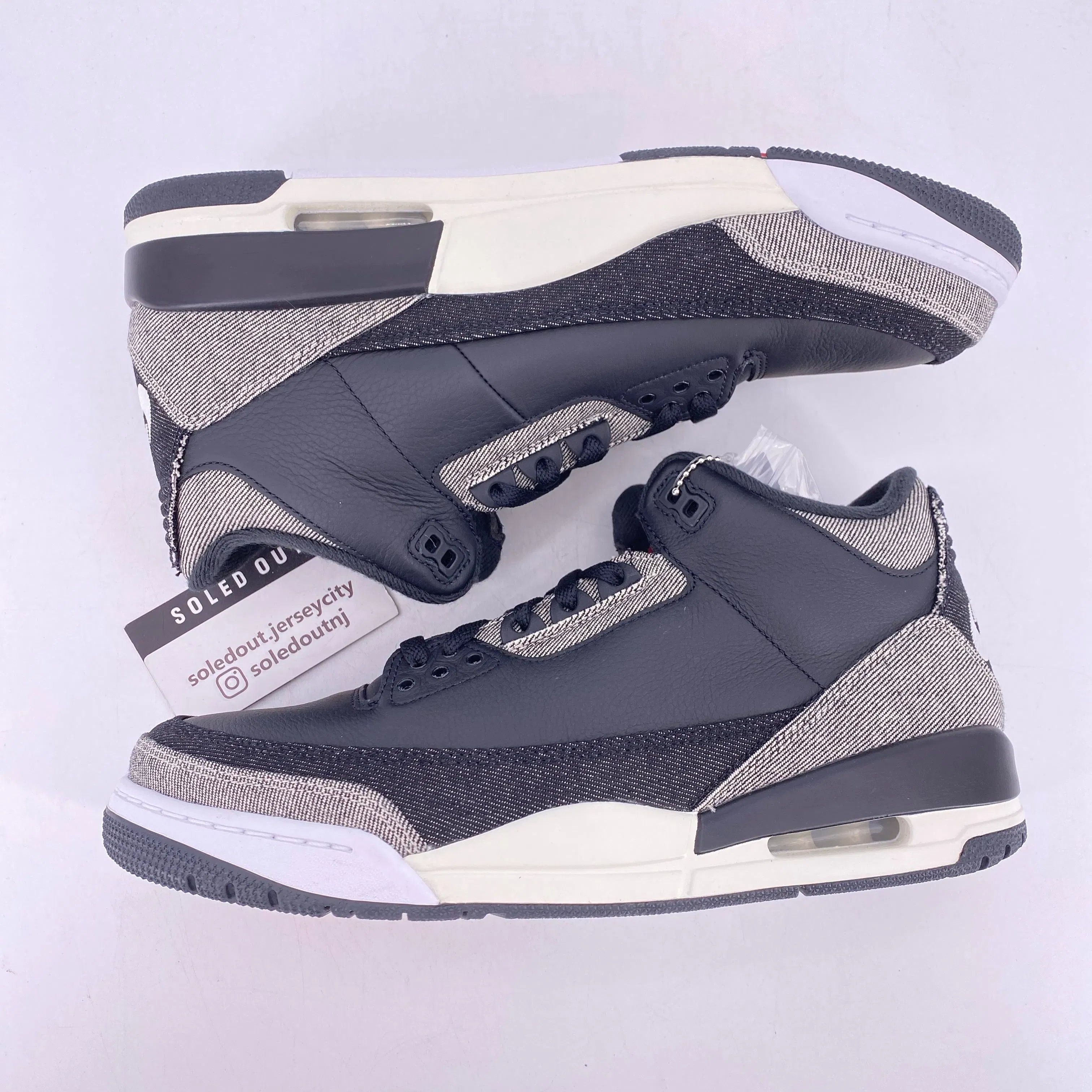 Air Jordan 3 Retro "Levis Black" 2026 New Size 10.5
