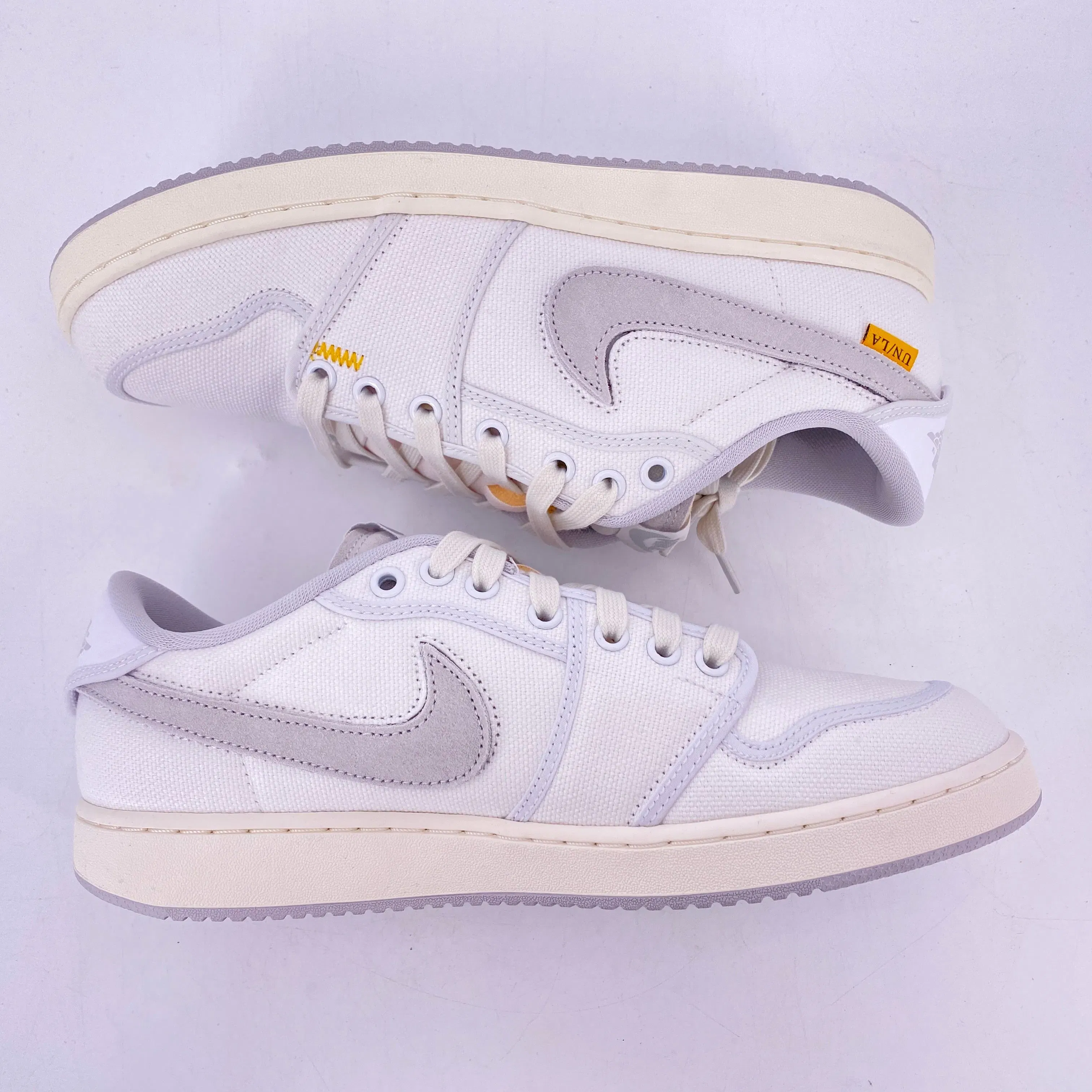 Air Jordan 1 Low OG SP "Union White Canvas" 2023 New Size 10