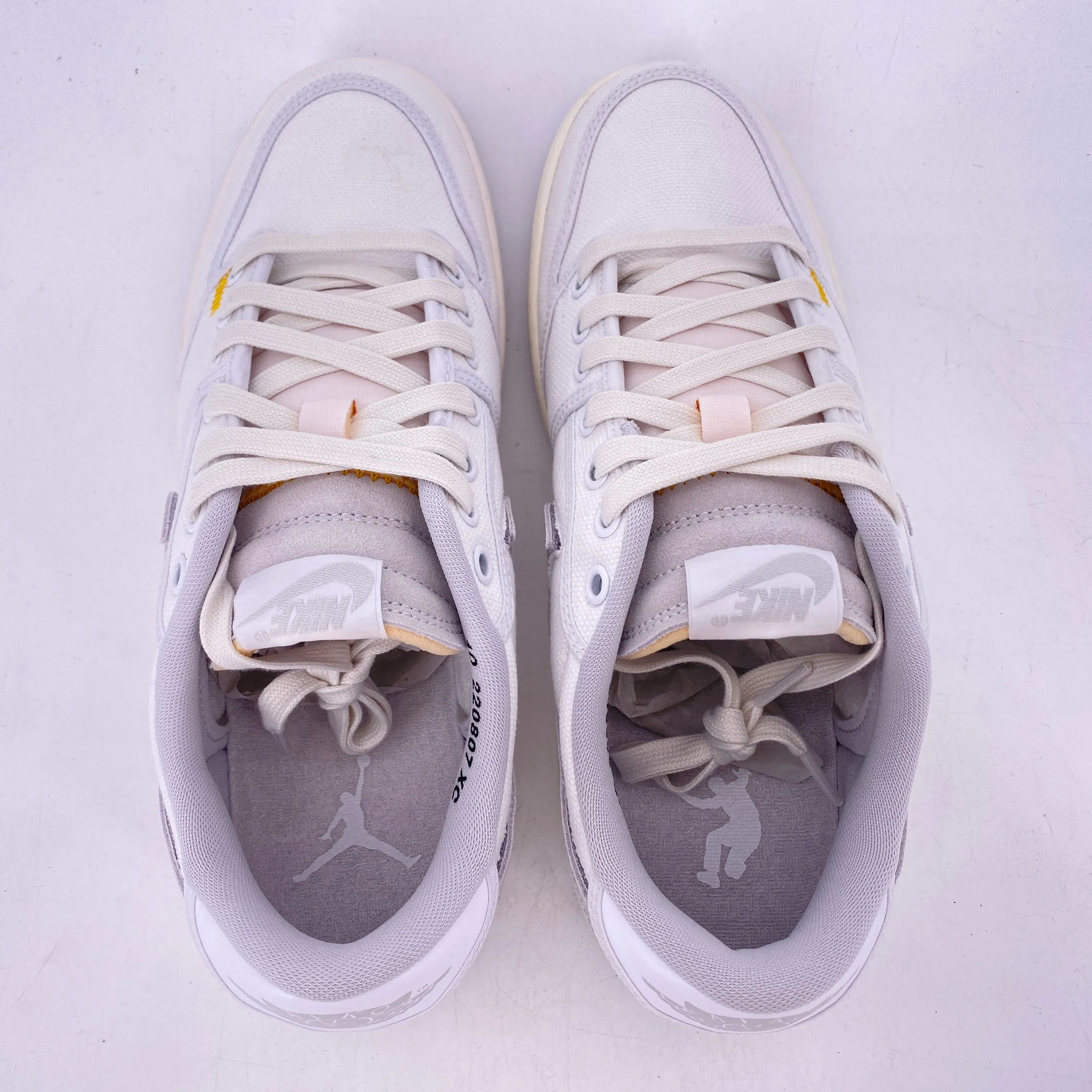 Air Jordan 1 Low OG SP "Union White Canvas" 2023 New Size 10