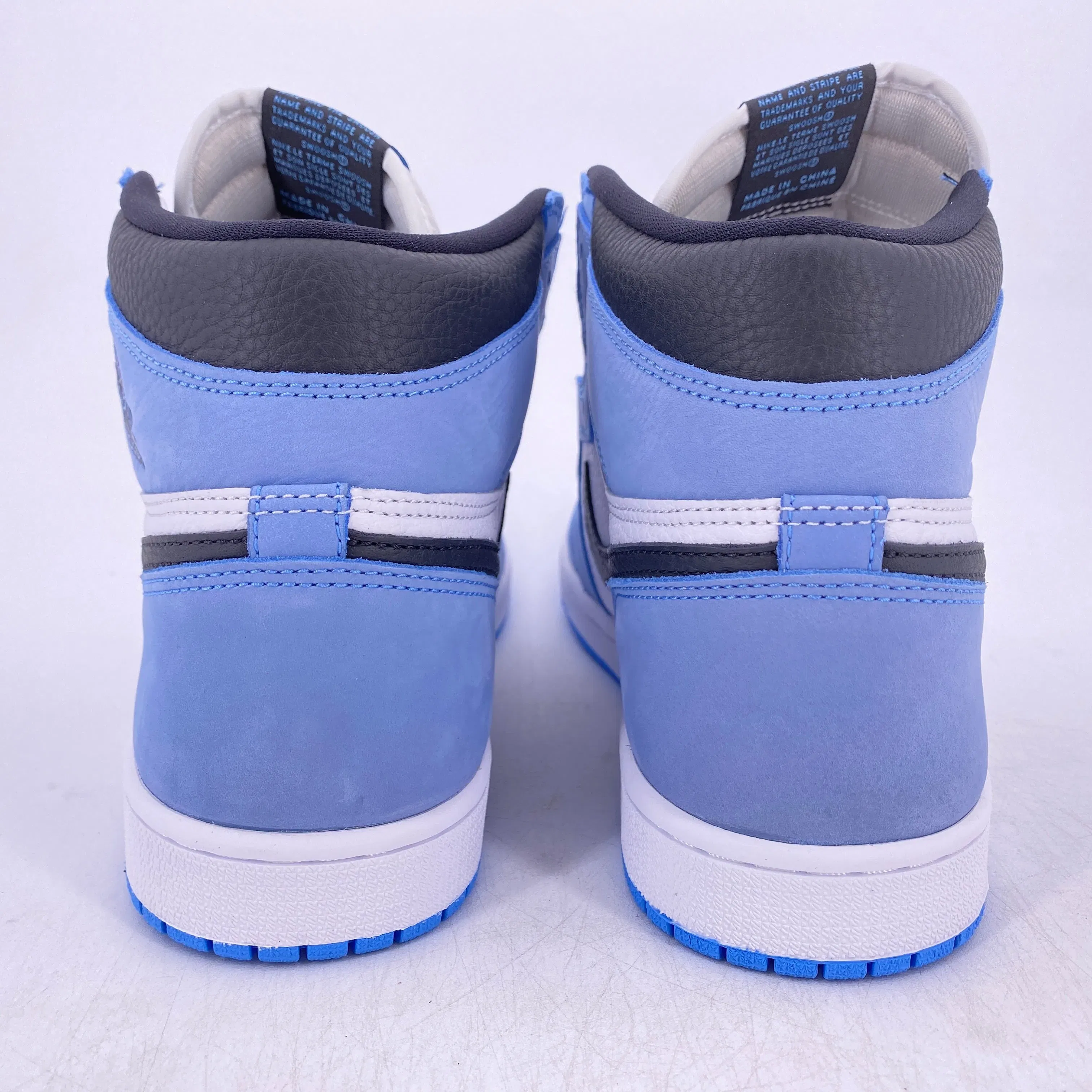Air Jordan 1 Retro High OG "University Blue Black" 2021 New Size 9
