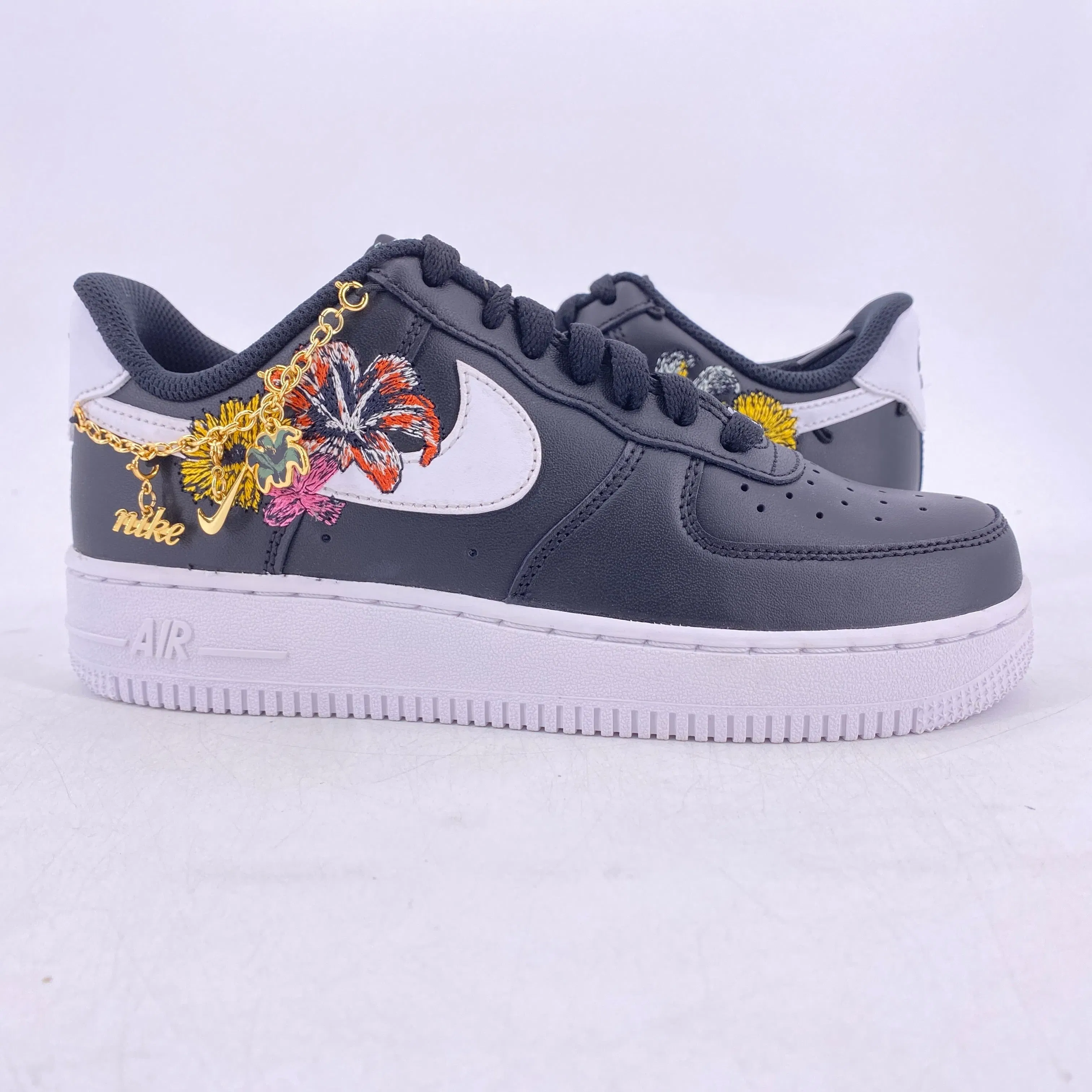 Nike (W) Air Force 1 Low "All Flowers Black" 2026 New Size 6.5W