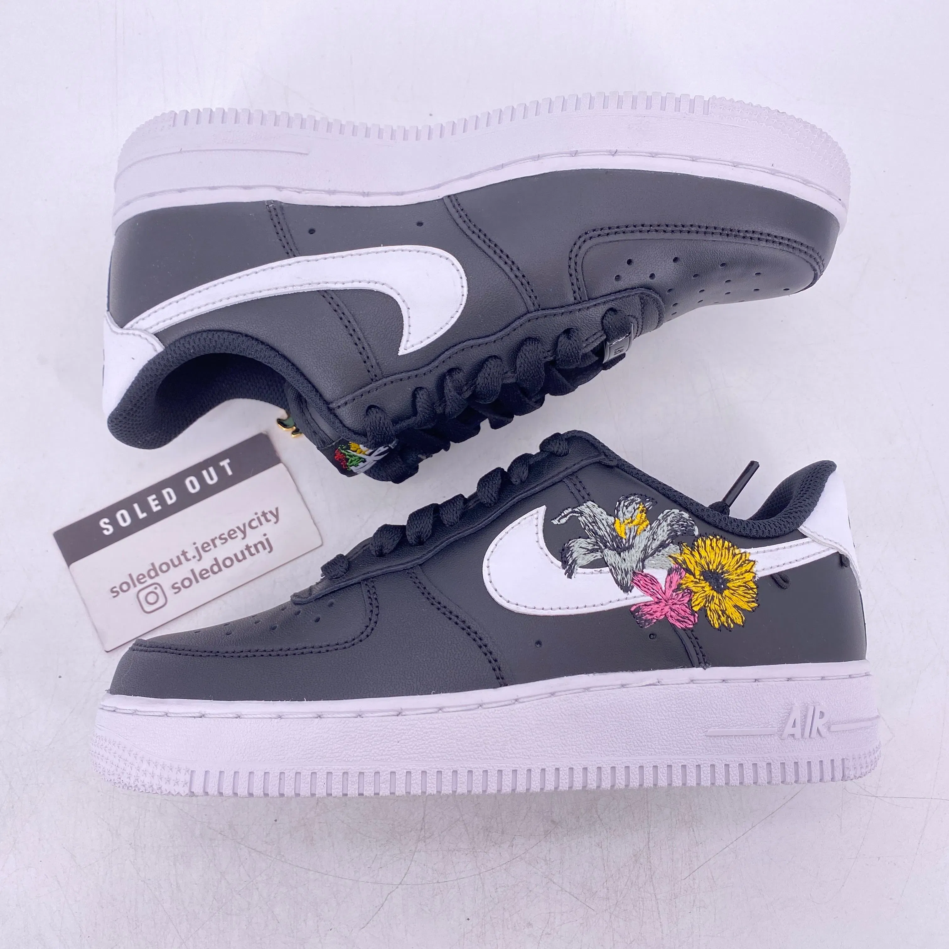 Nike (W) Air Force 1 Low "All Flowers Black" 2026 New Size 6.5W