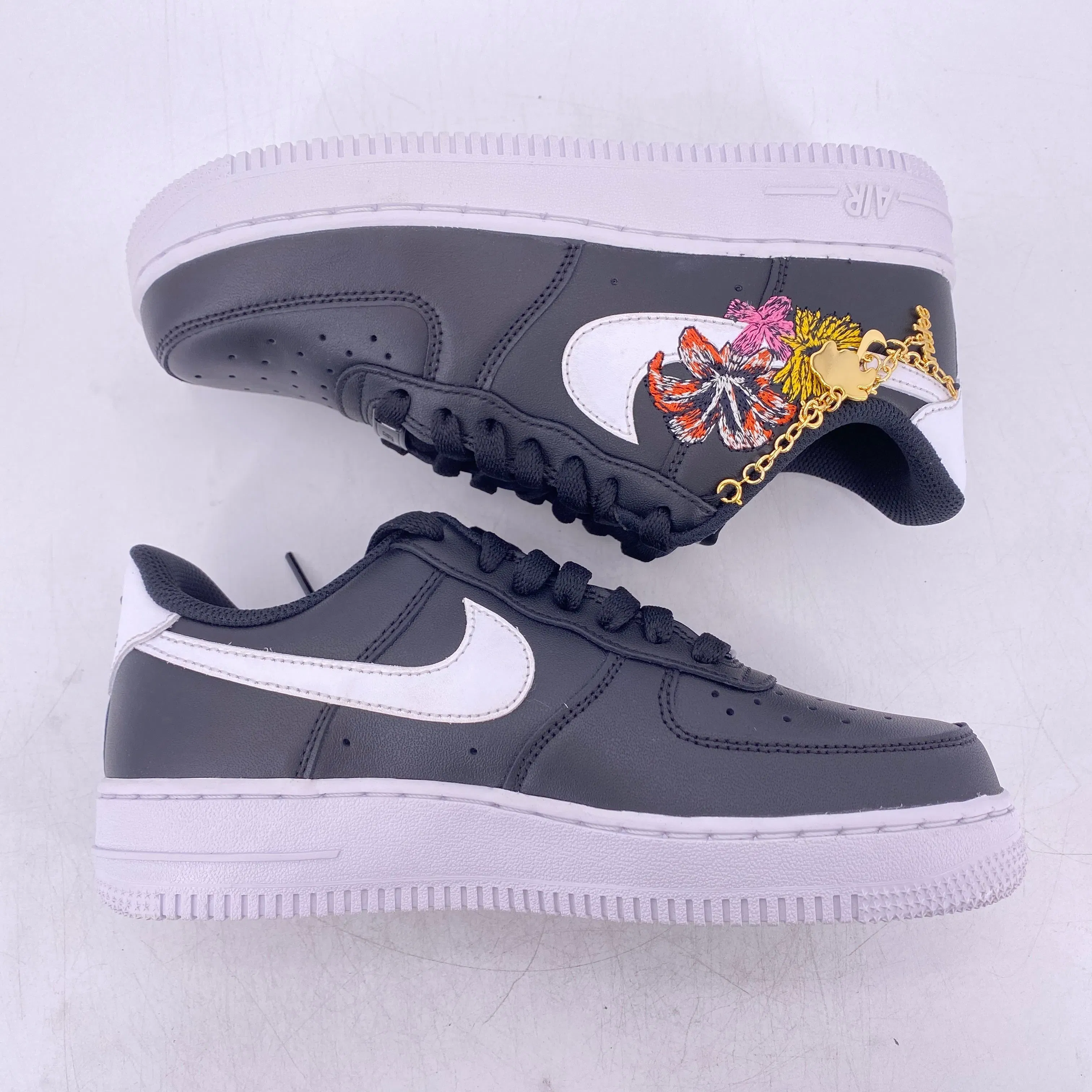 Nike (W) Air Force 1 Low "All Flowers Black" 2026 New Size 6.5W