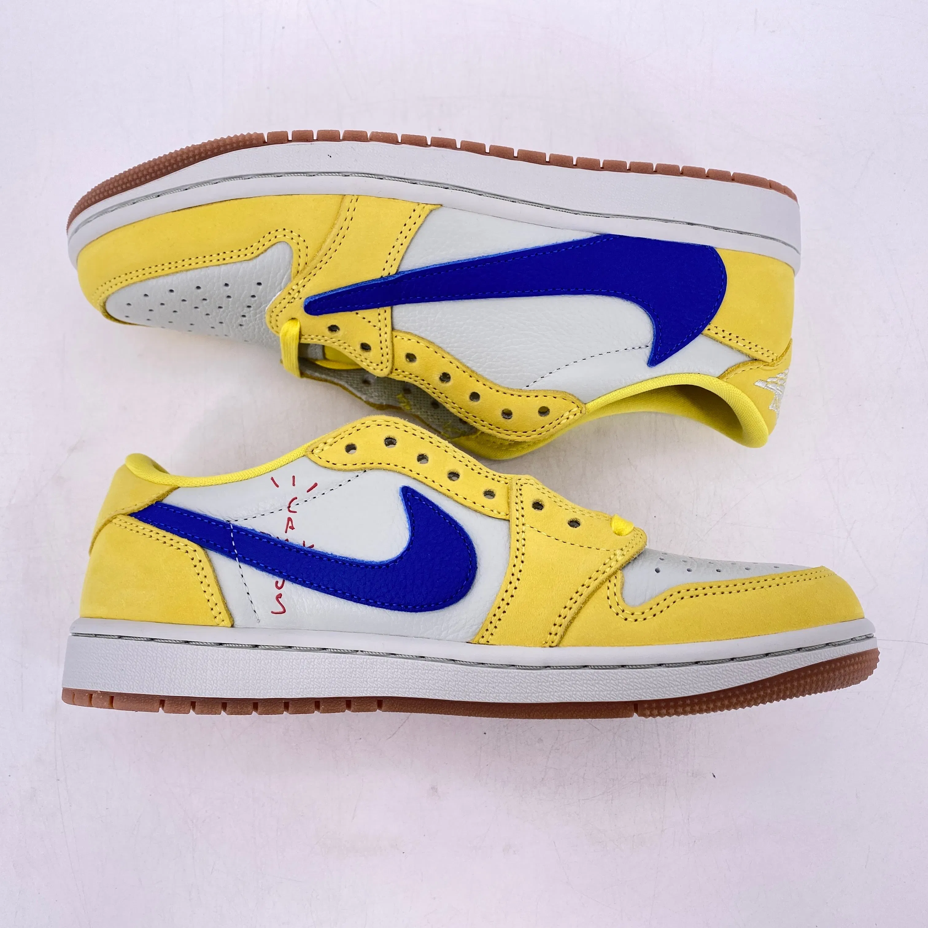 Air Jordan (W) 1 Low OG "Canary" 2024 New Size 8.5W