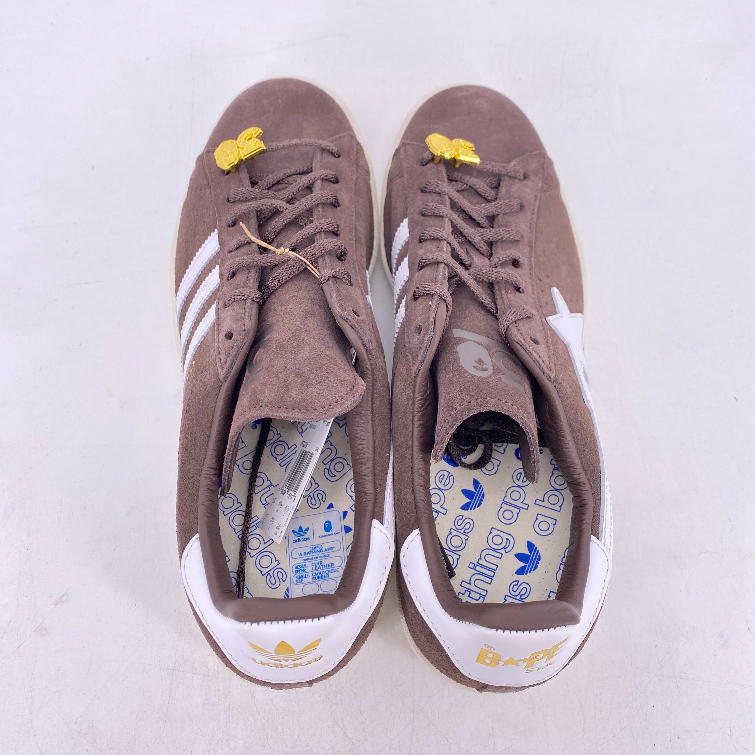 Adidas Campus 80 "Bape 30Th Anni Brown" 2023 New Size 11