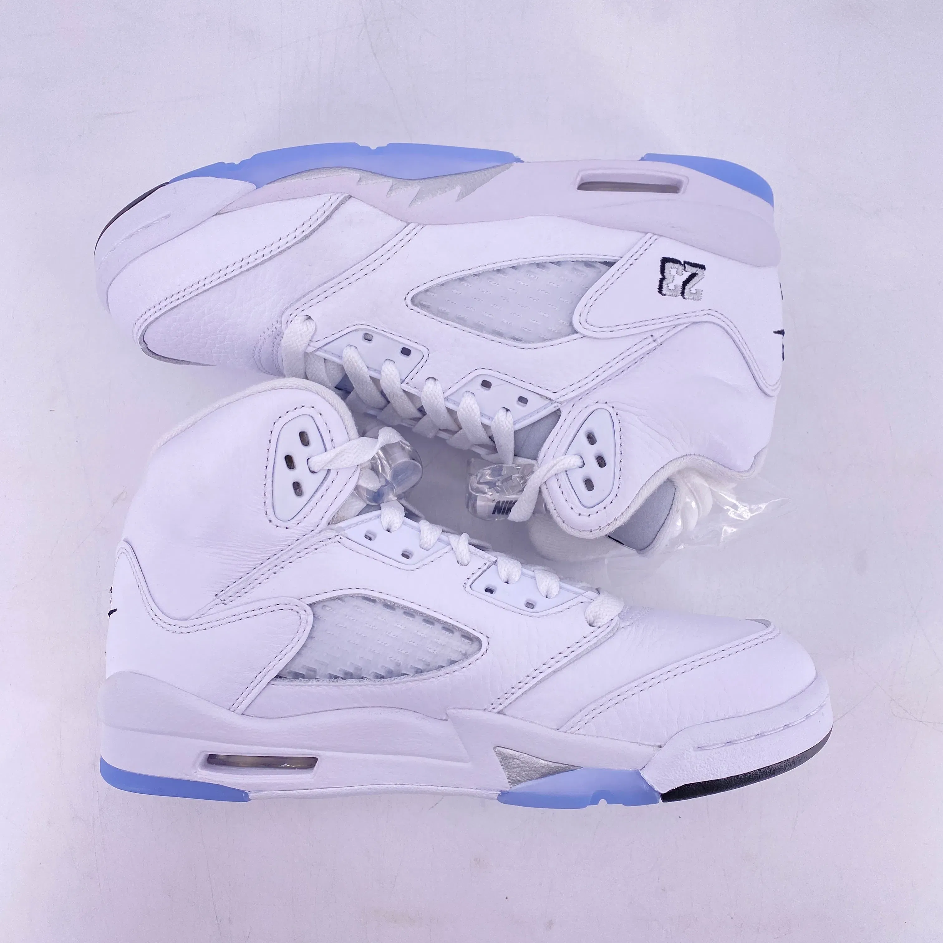 Air Jordan (GS) 5 Retro "White Metallic" 2026 New Size 4Y