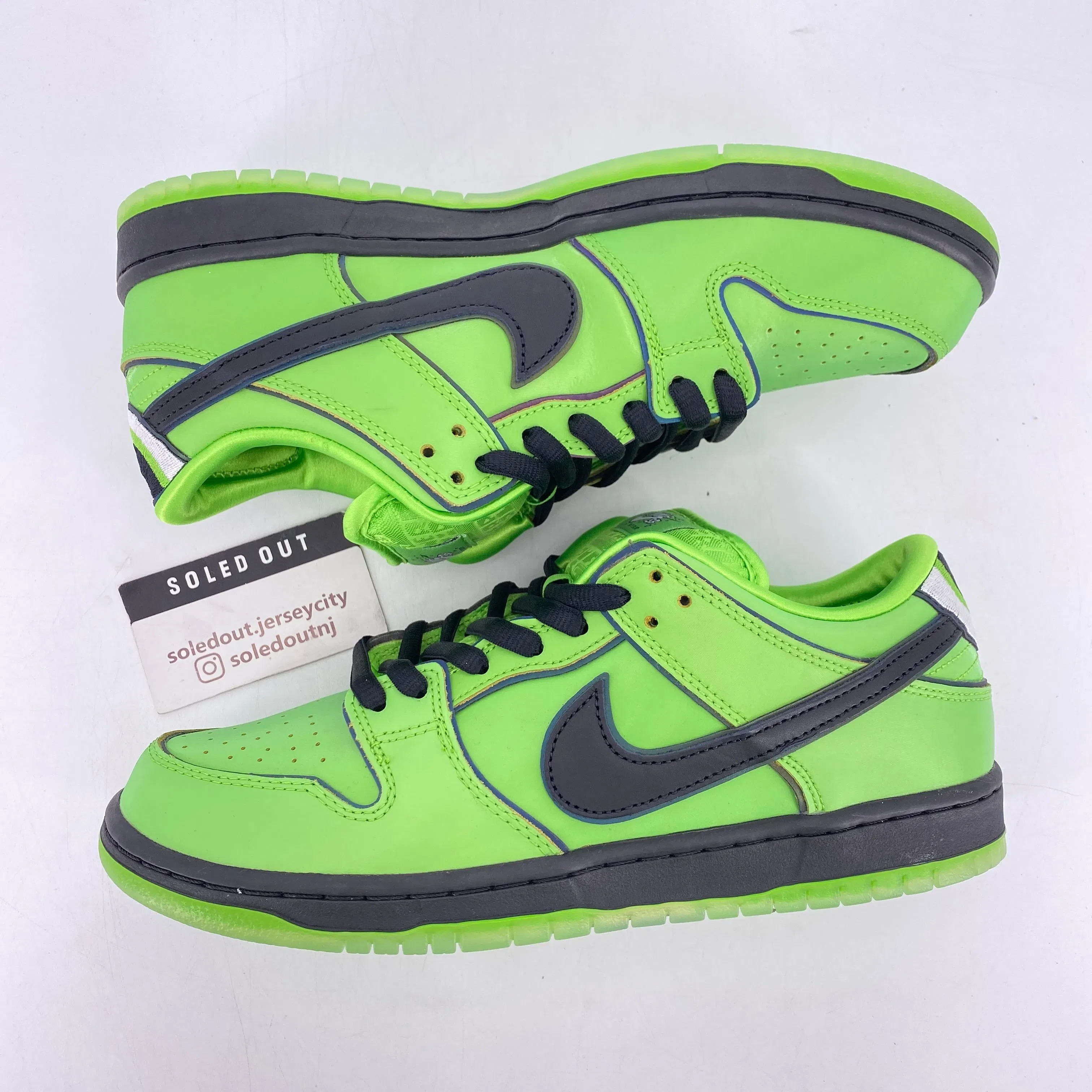 Nike SB Dunk Low "Powerpuff Buttercup" 2023 New Size 9