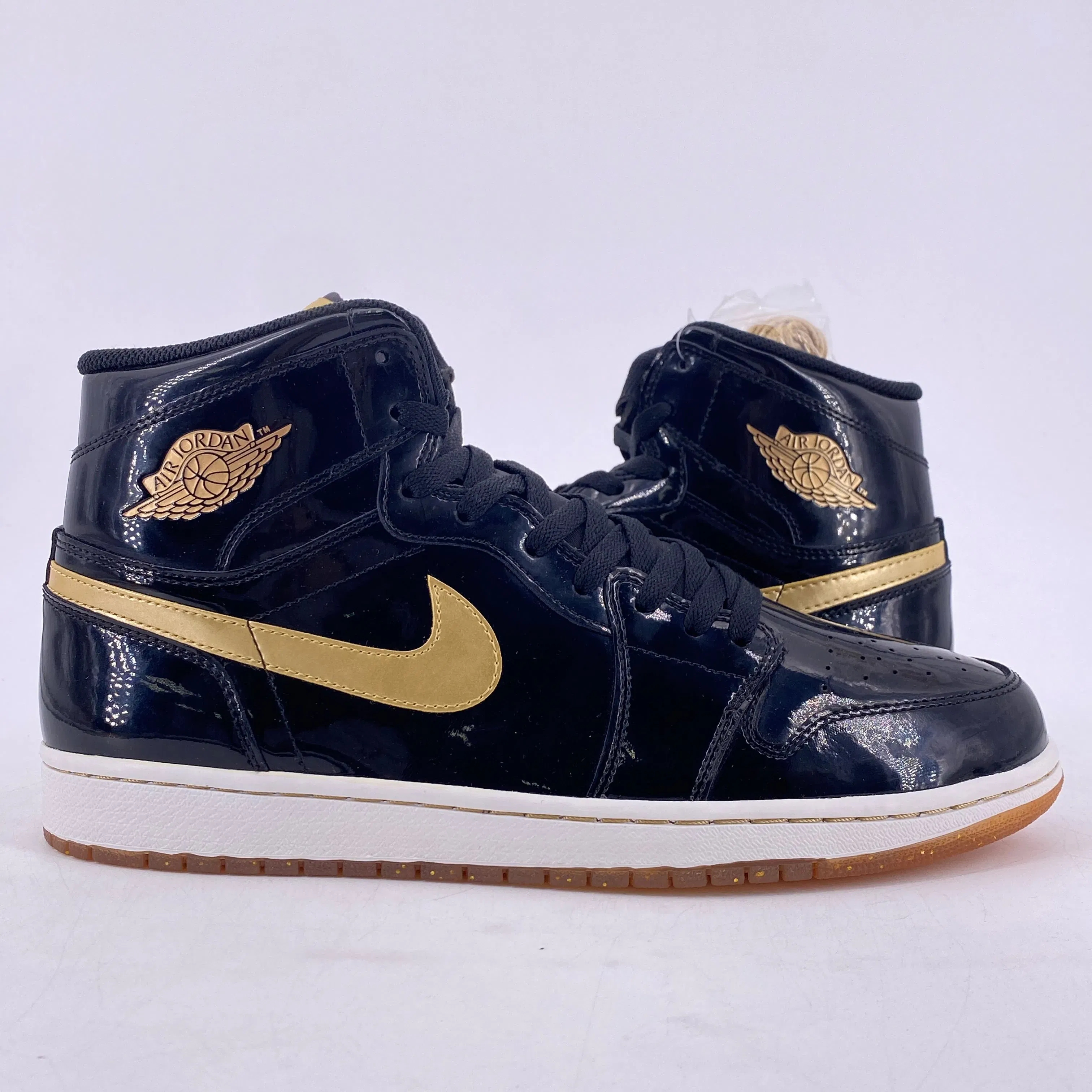 Air Jordan 1 Retro "Black Metallic Gold" 2013 New Size 11.5