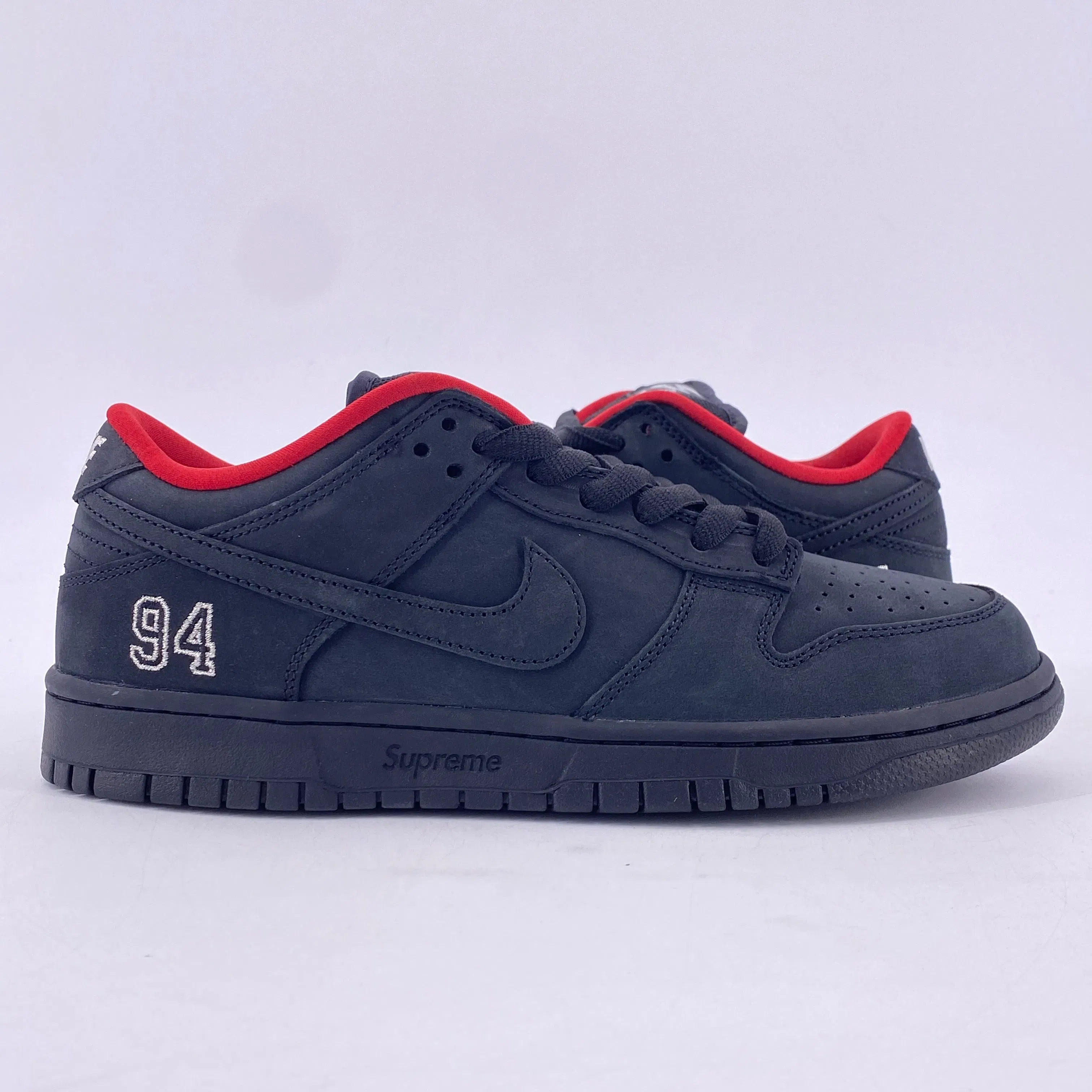 Nike SB Dunk Low "Supreme 94 Black" 2025 New Size 9