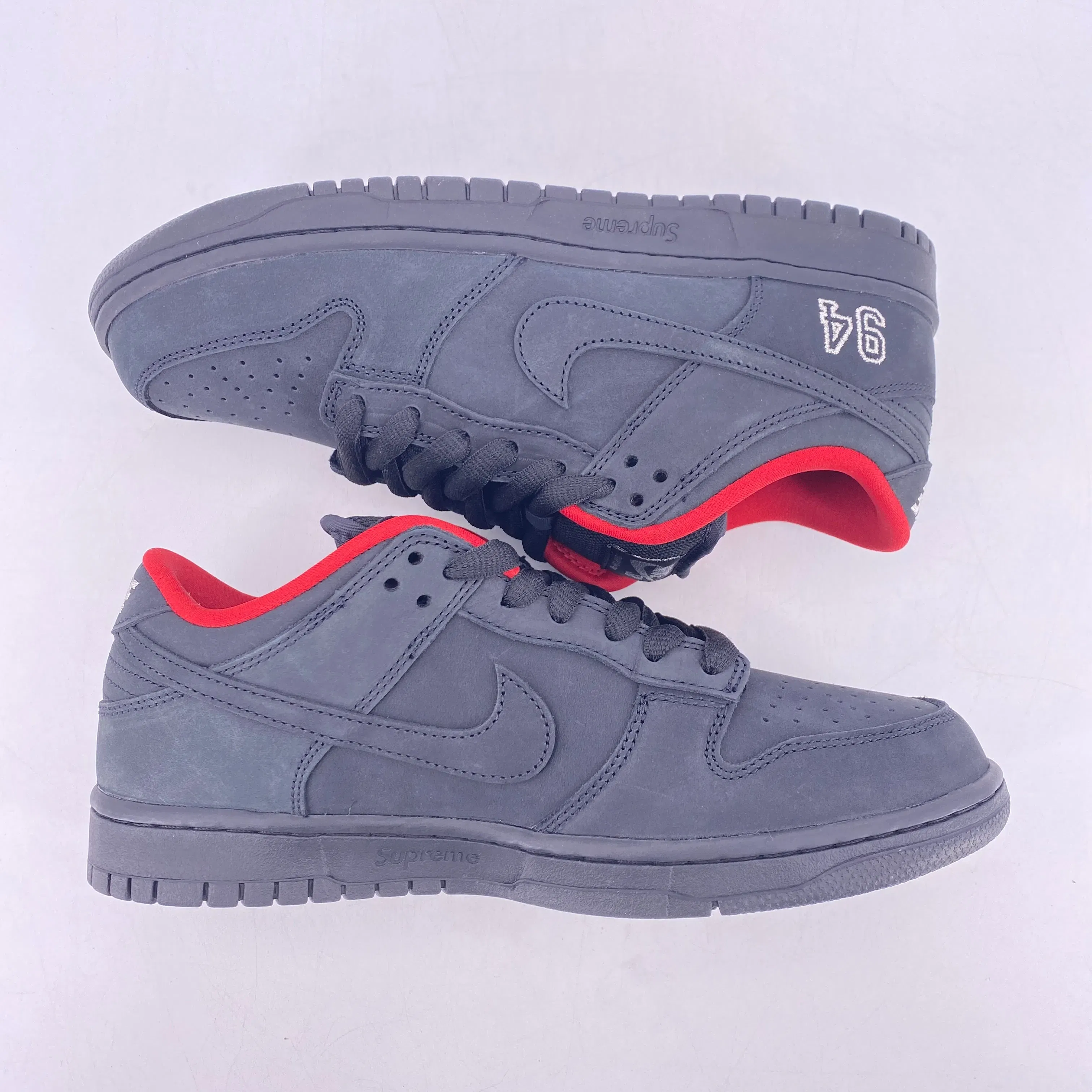 Nike SB Dunk Low "Supreme 94 Black" 2025 New Size 9