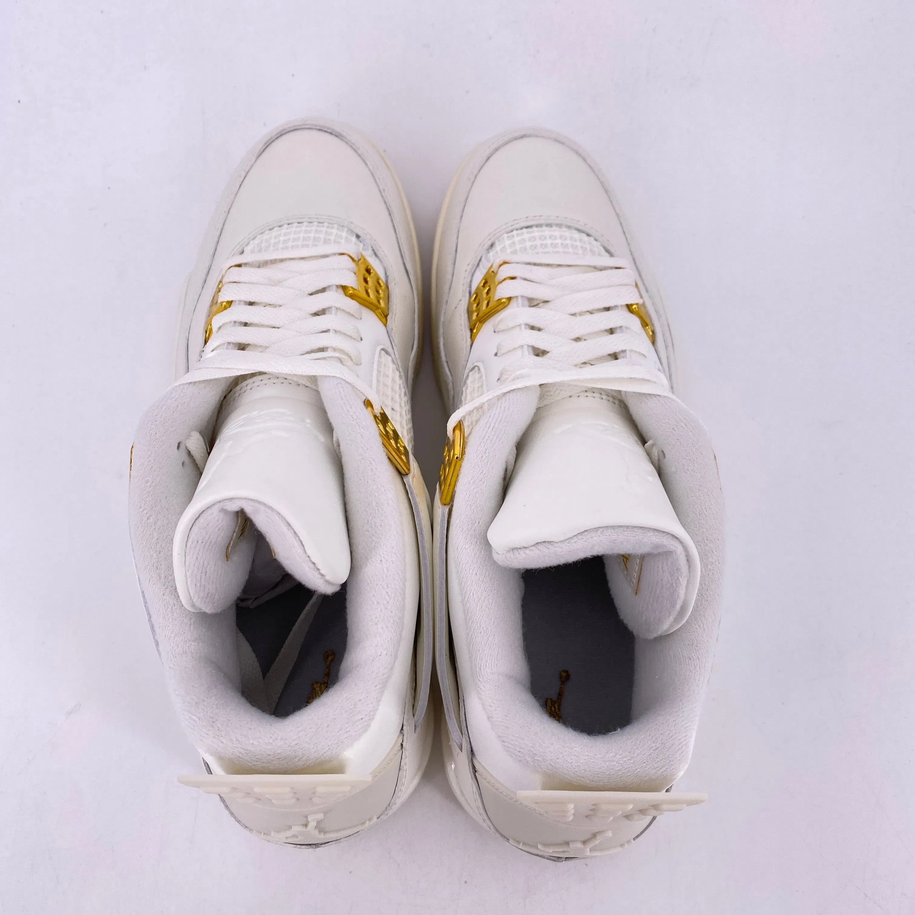 Air Jordan (W) 4 Retro "Metallic Gold" 2024 New Size 12W