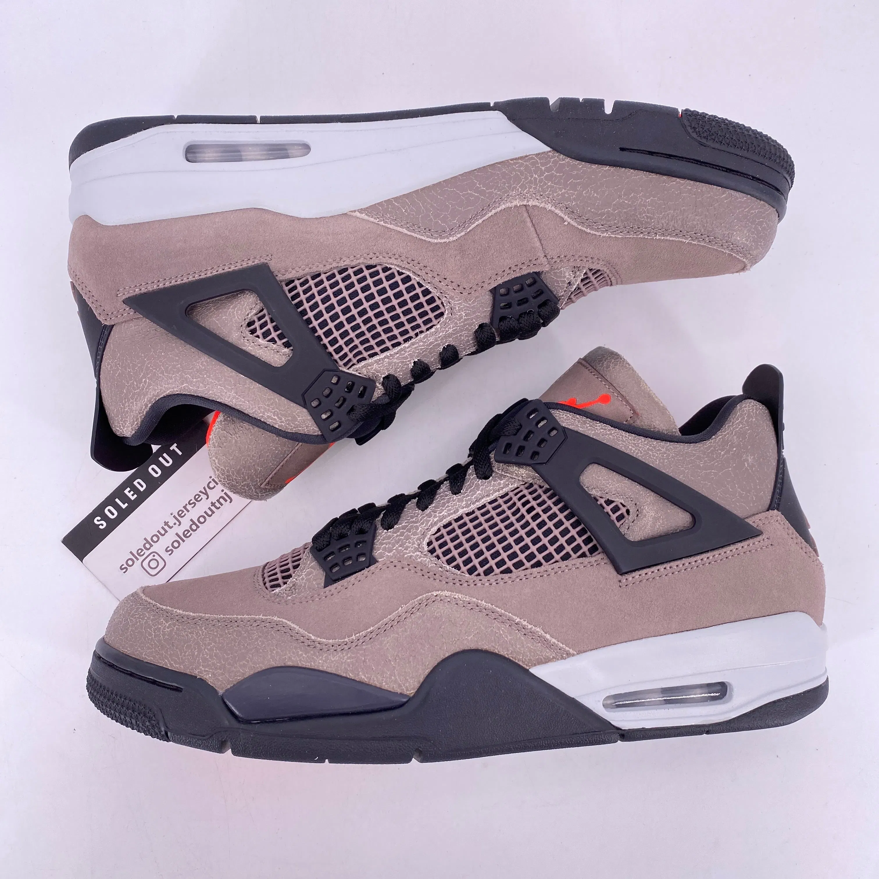 Air Jordan 4 Retro "Taupe Haze" 2021 New Size 12