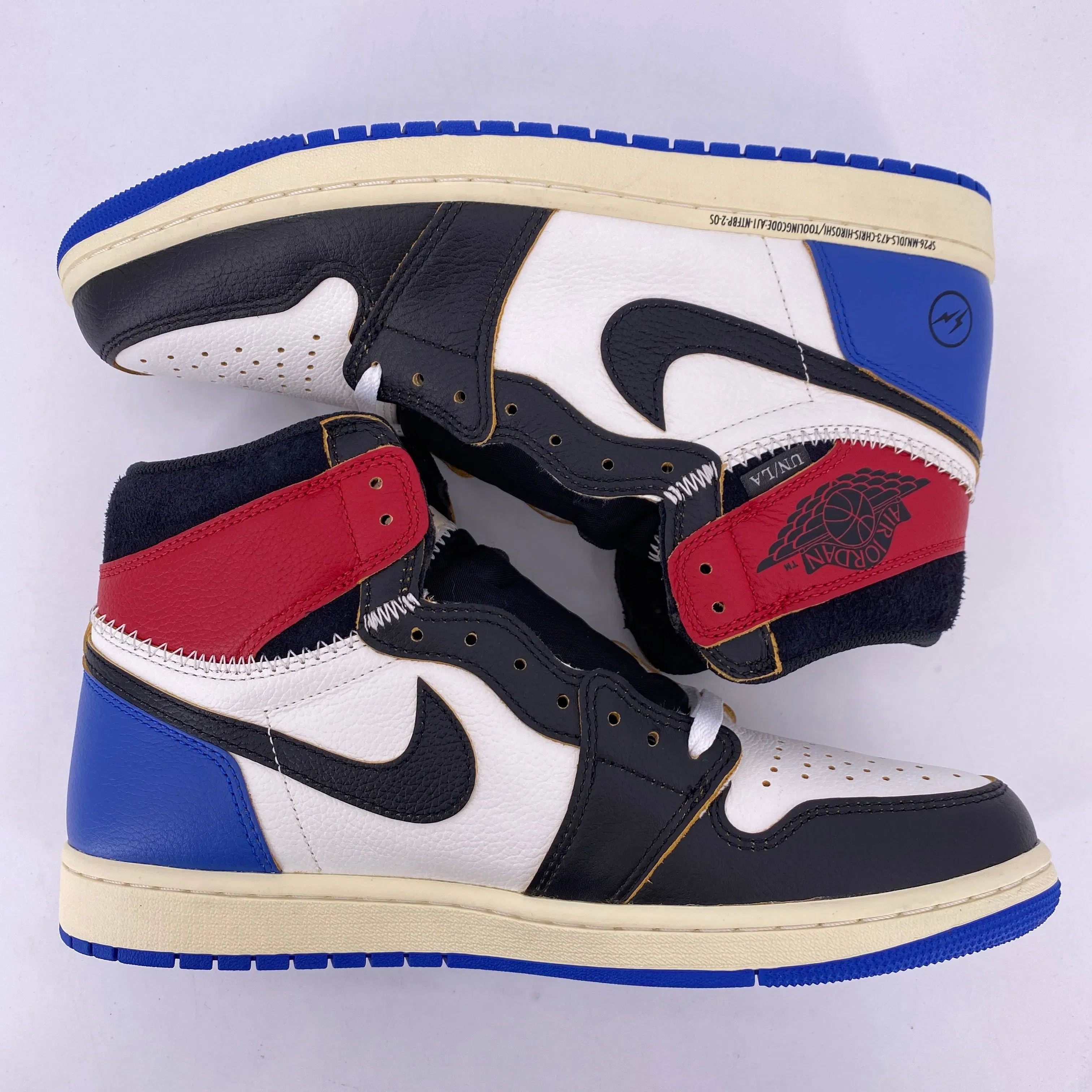 Air Jordan 1 Retro High "Union Fragment Varsity Red" 2026 New Size 11.5